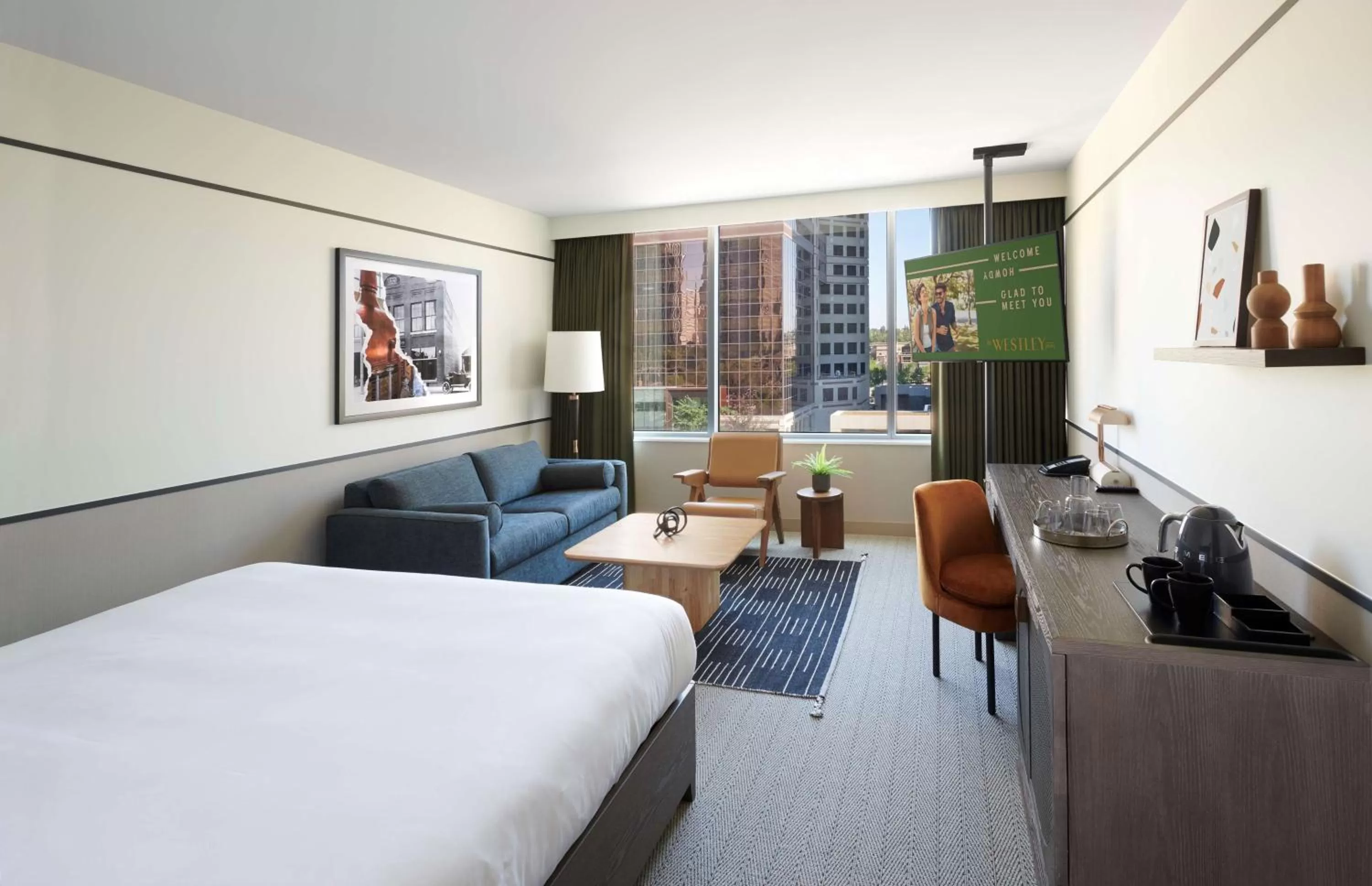 Bedroom, Bed in The Westley Calgary Downtown, Tapestry Collection By Hilton