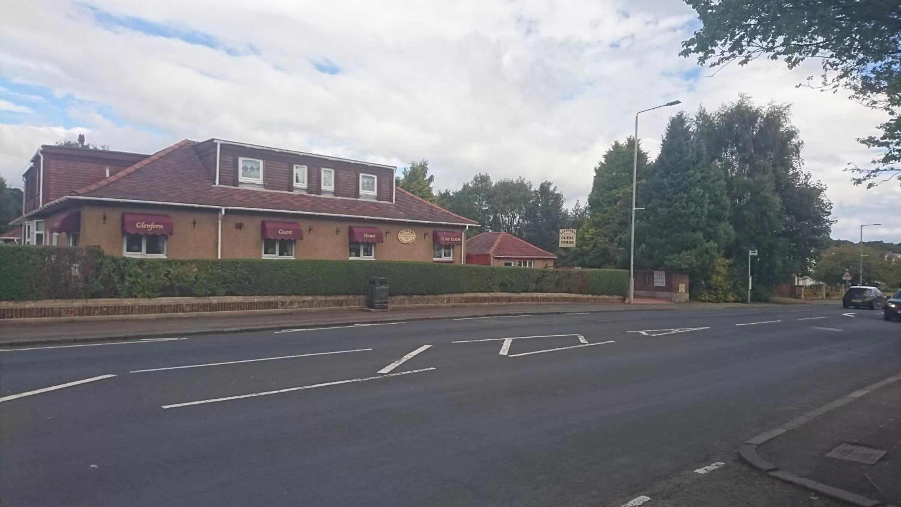 On site in Glenfern Guest House and a separate Cottage with its own private hot tub