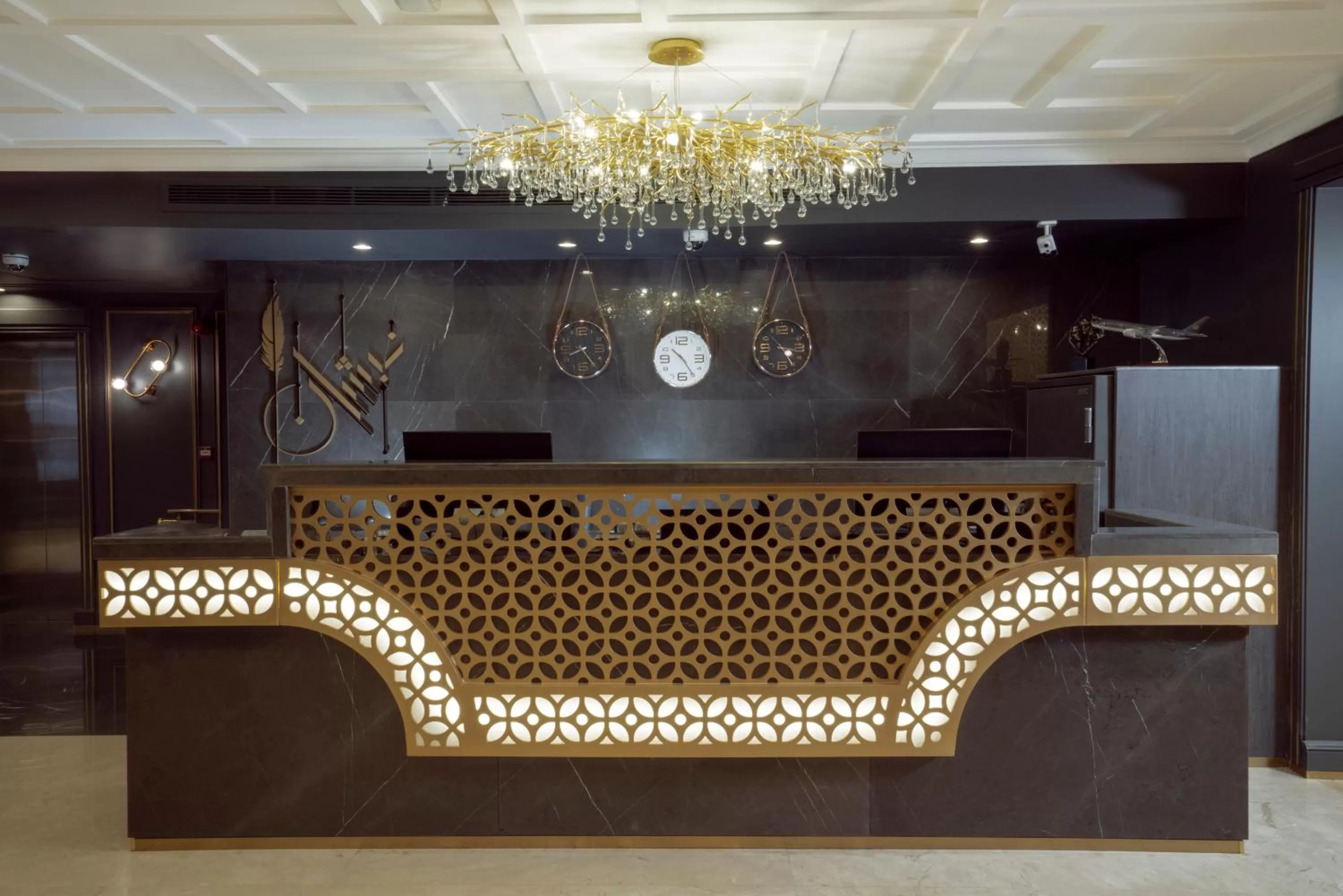 Lobby or reception in Nishan Hotel