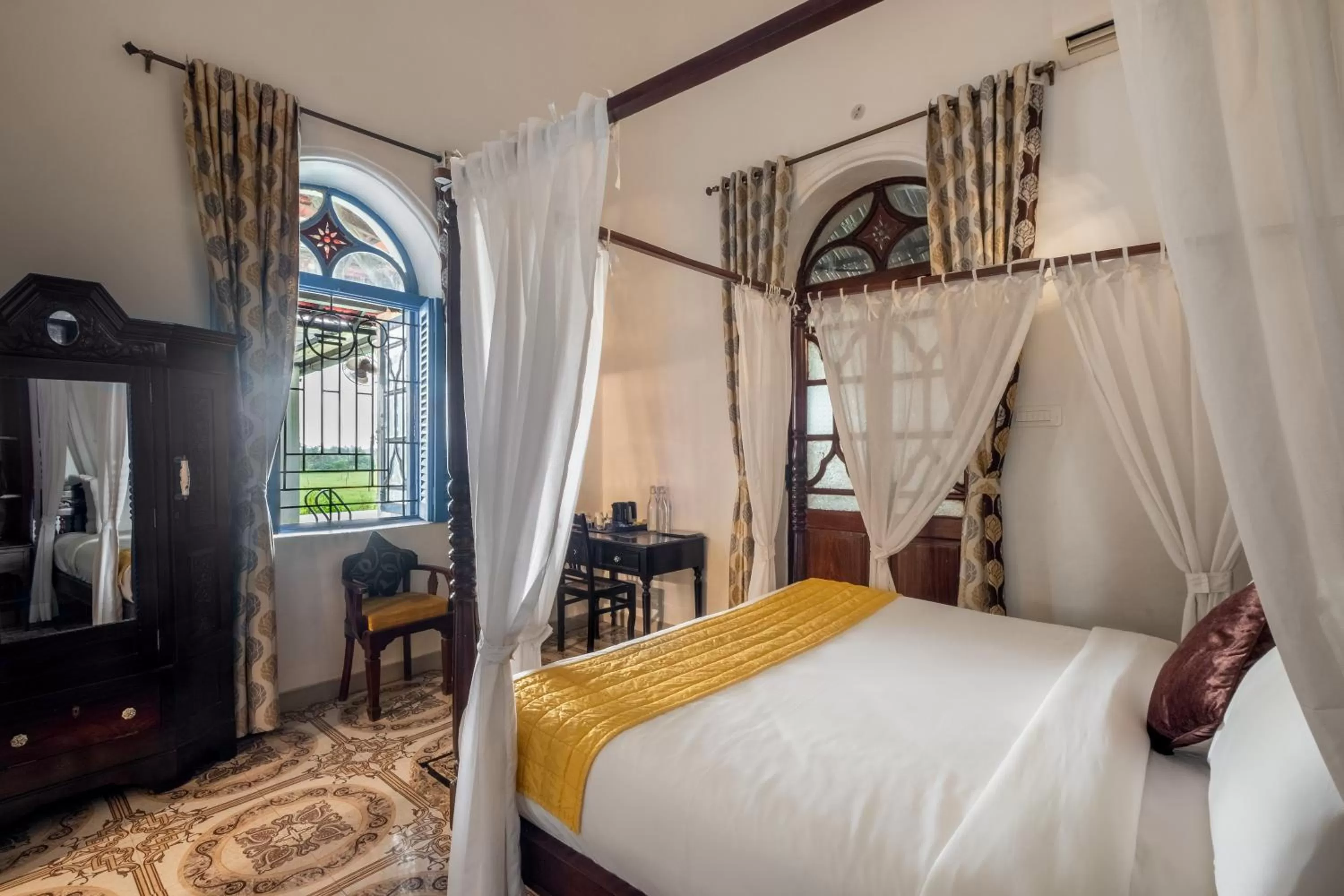 Bed in ROSASTAYS South Goa