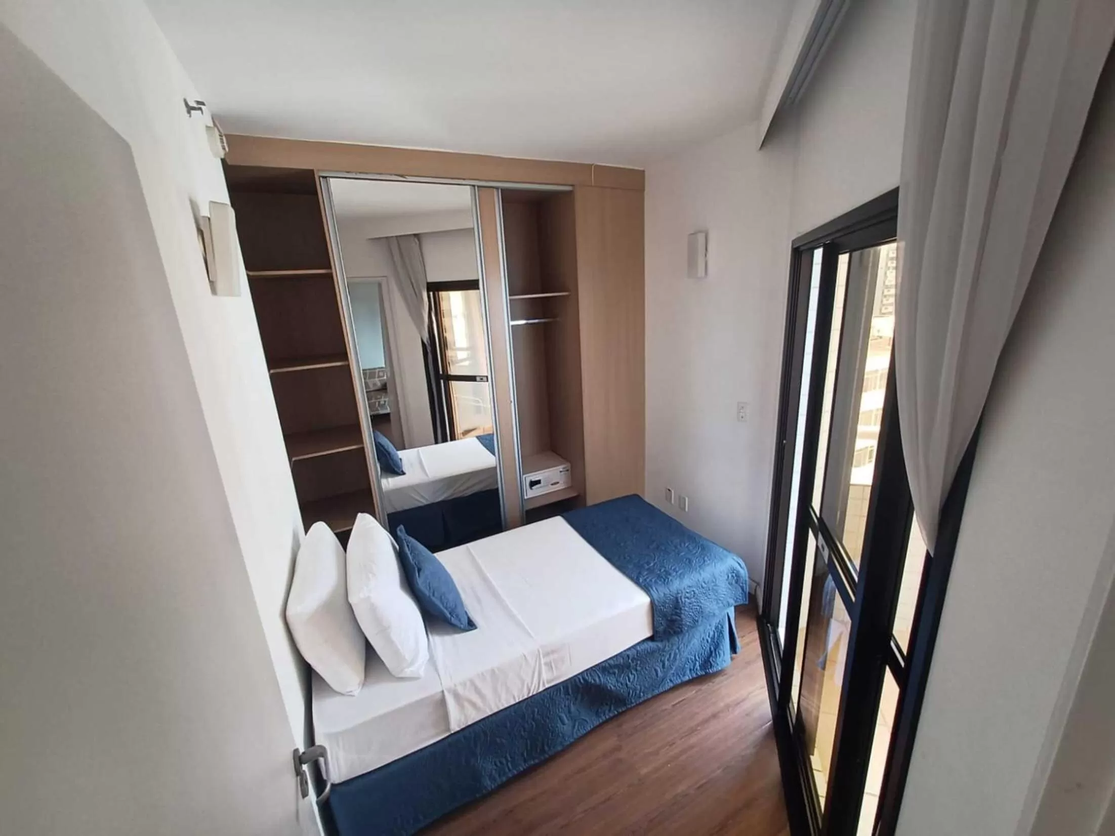 Bedroom in Summit Suítes Hotel Santos