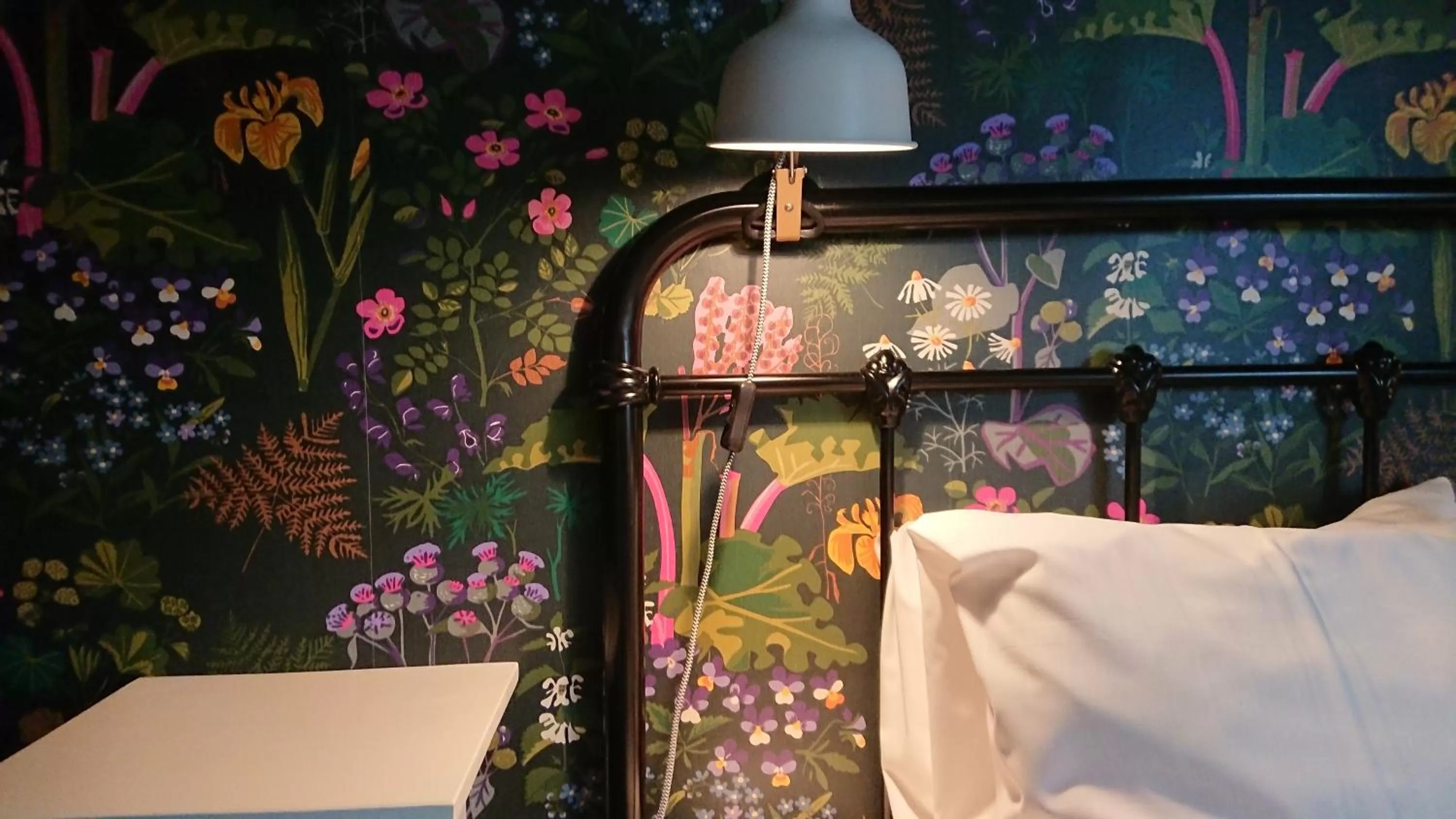 Decorative detail, Bed in Hotell Park