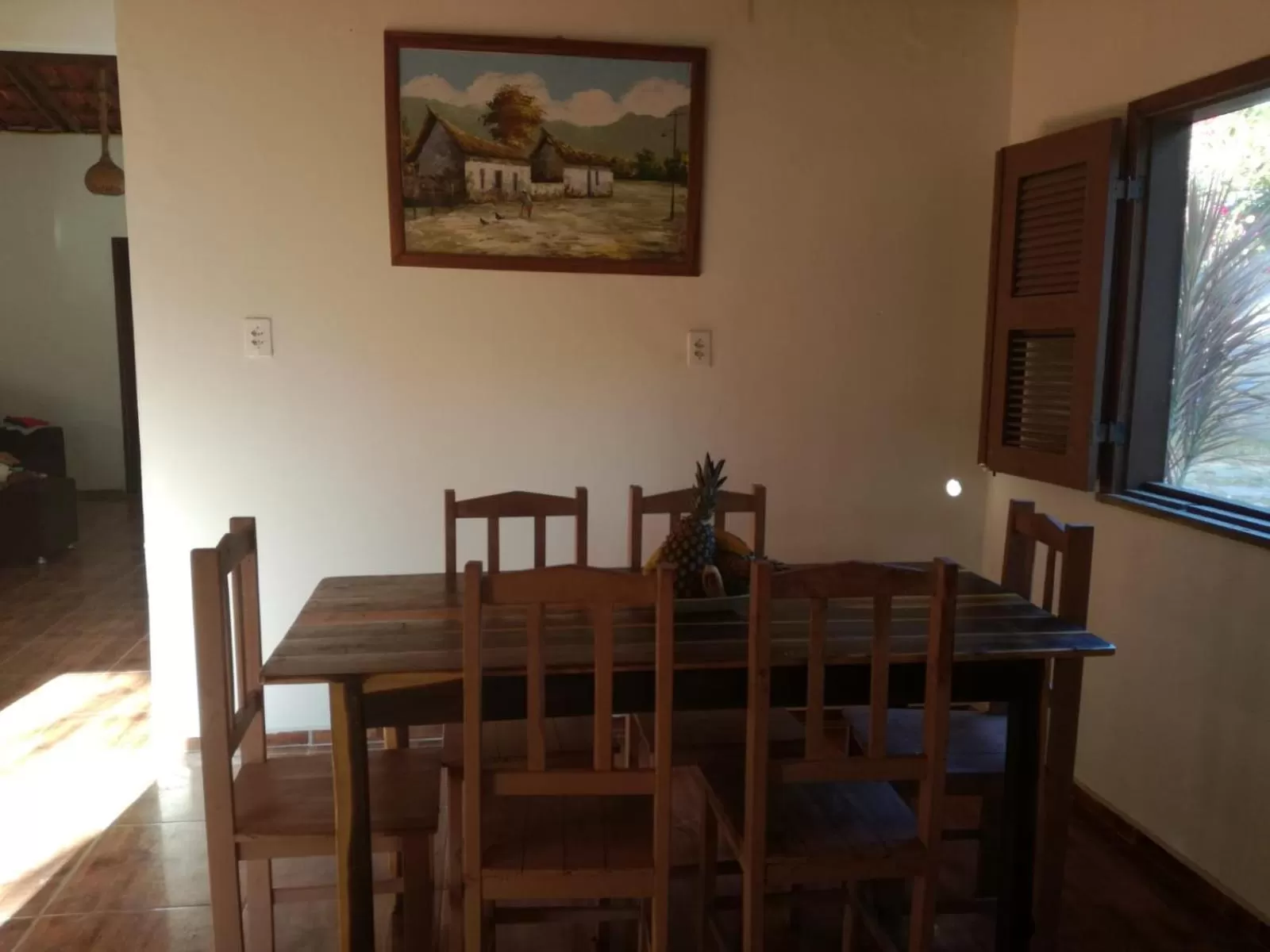 Dining area in B&B Pedra do Meio