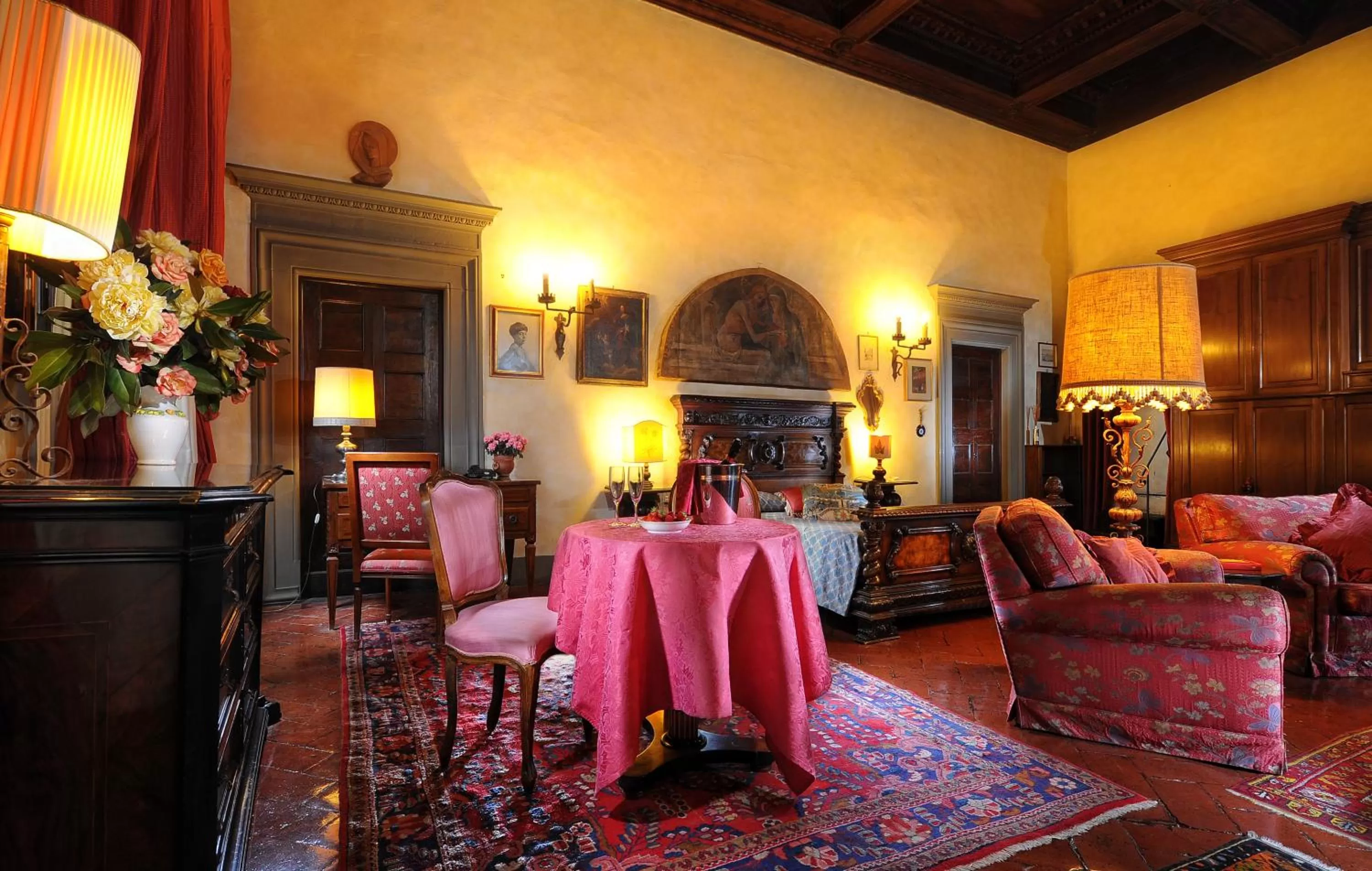 Lounge or bar in Hotel Monna Lisa