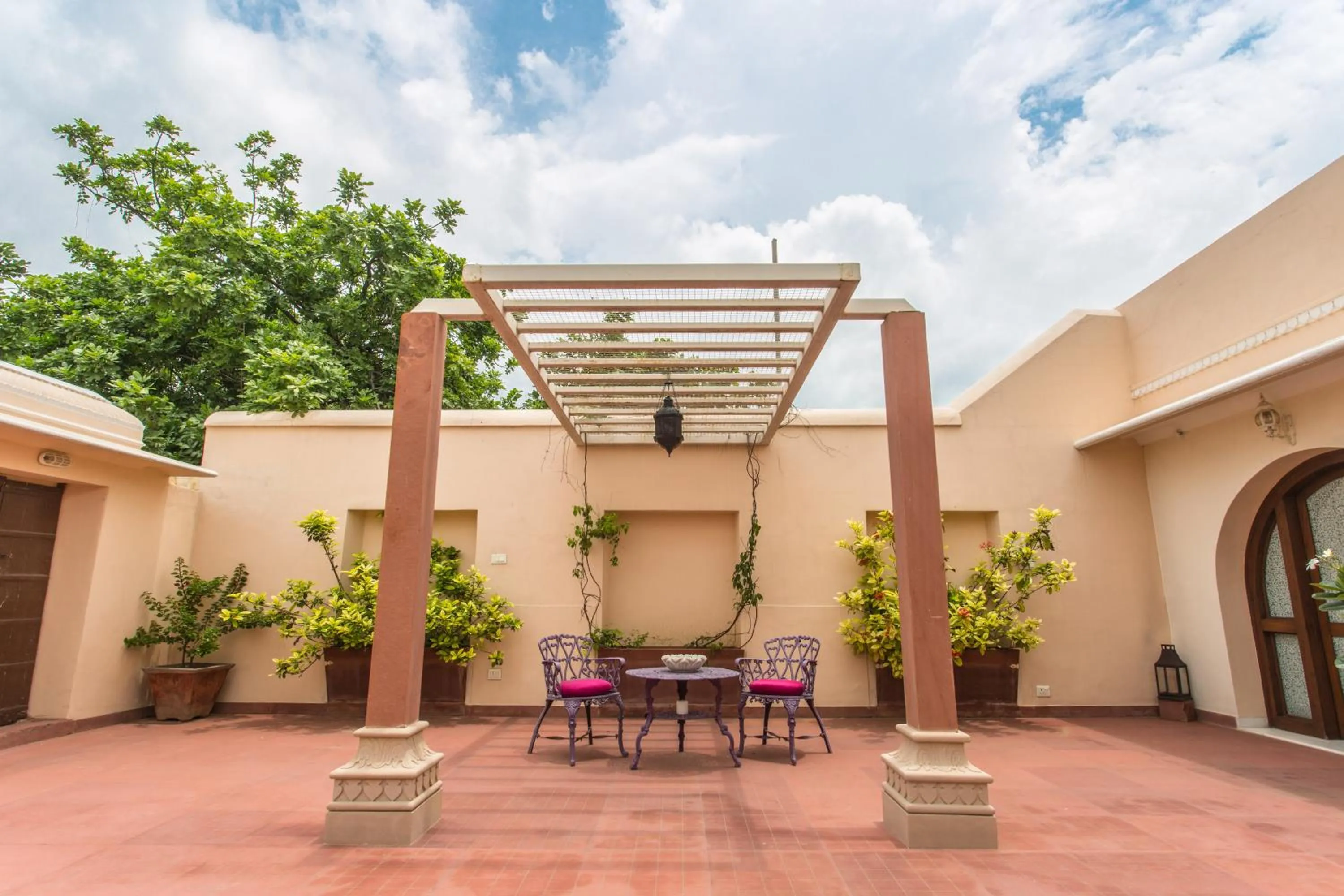 Patio in Royal Heritage Haveli - By Leisure Hotels
