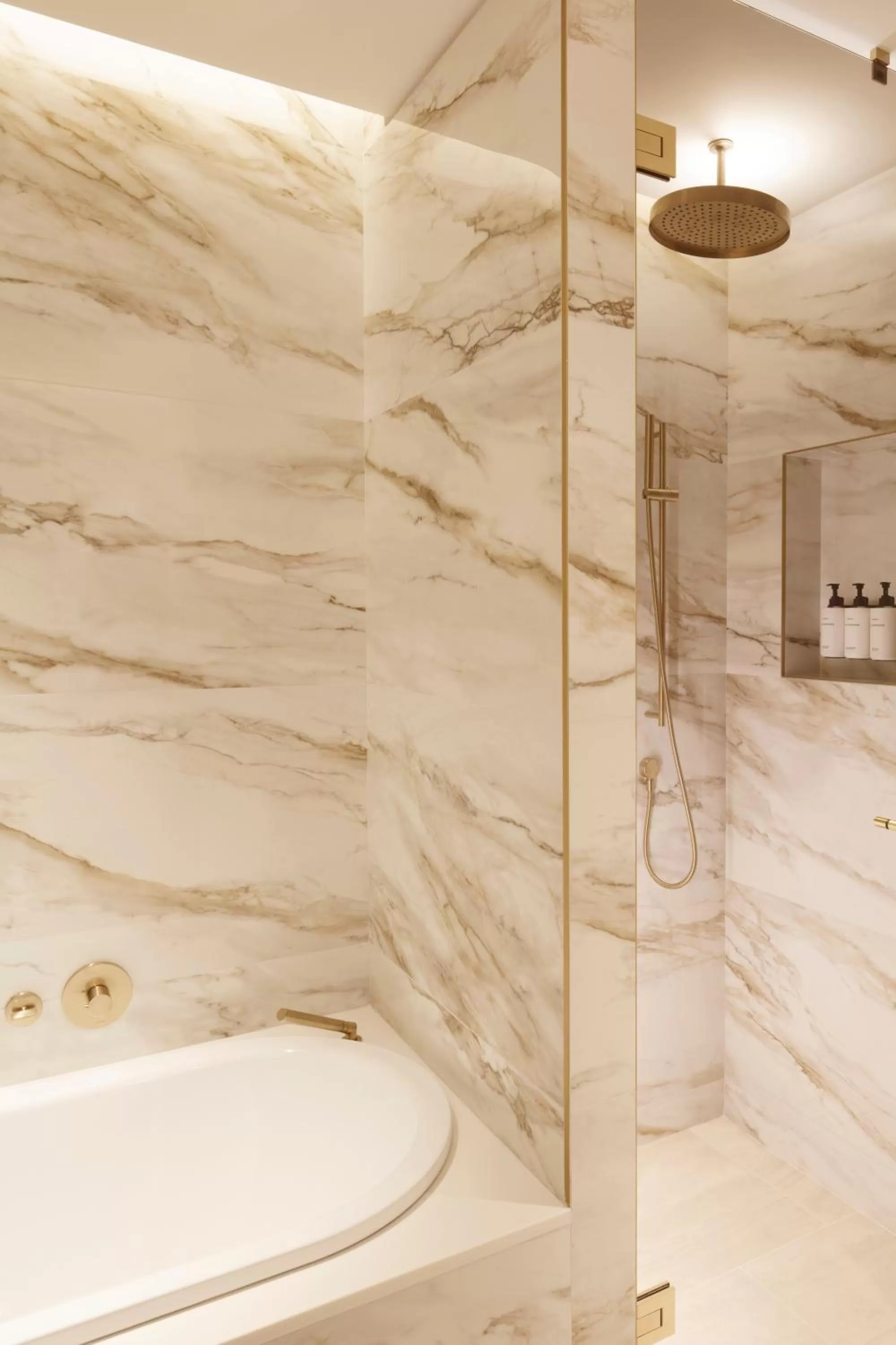 Shower in InterContinental Rome Ambasciatori Palace by IHG