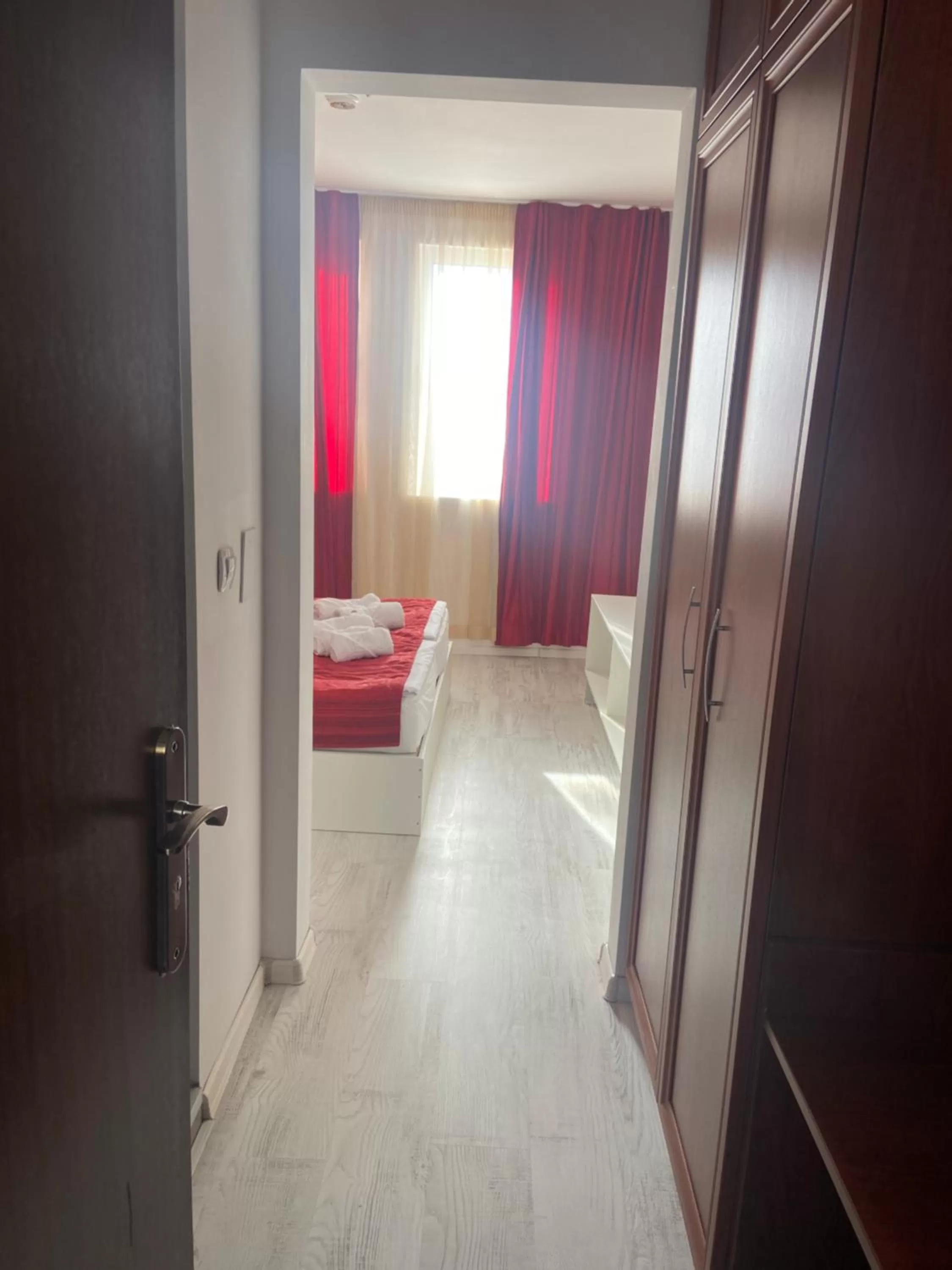 Bed in Ribarska Sreshta Family Hotel