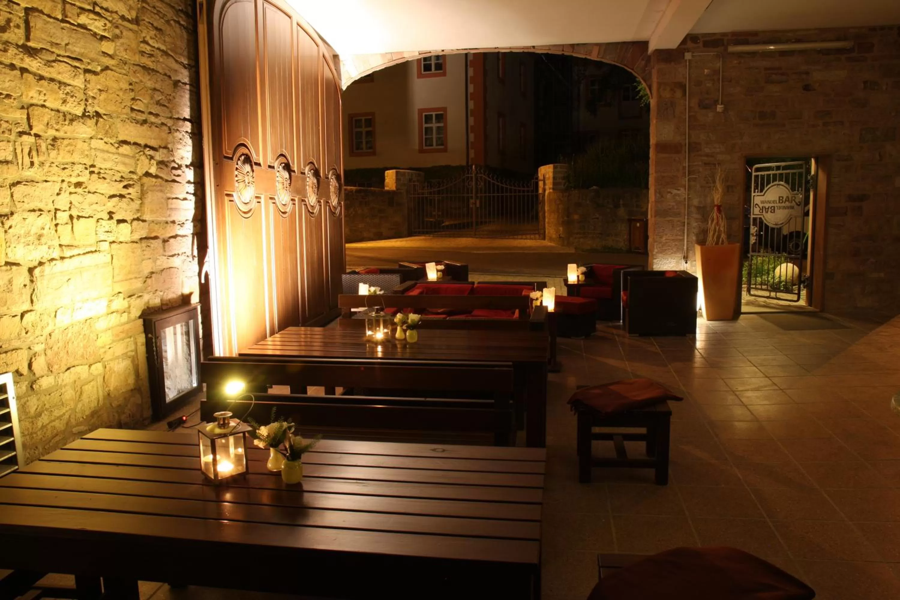 Patio in Hotel Deutsches Haus