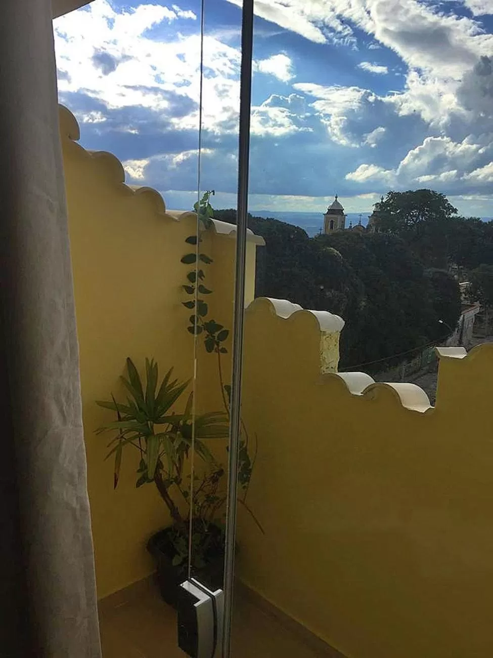 View (from property/room) in Pousada Reino Encantado - São Thomé das Letras - Minas Gerais