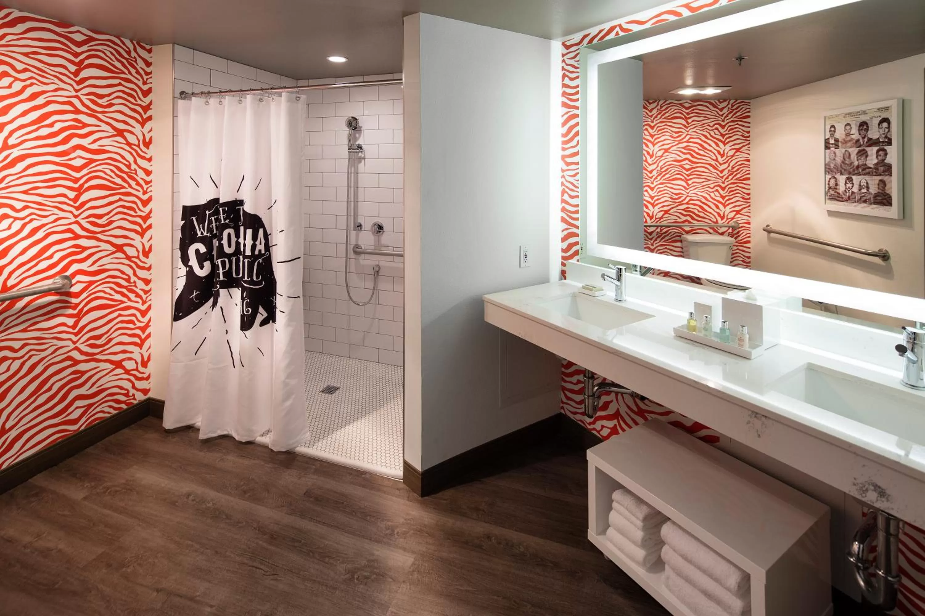 Bathroom in Hotel Hermosa