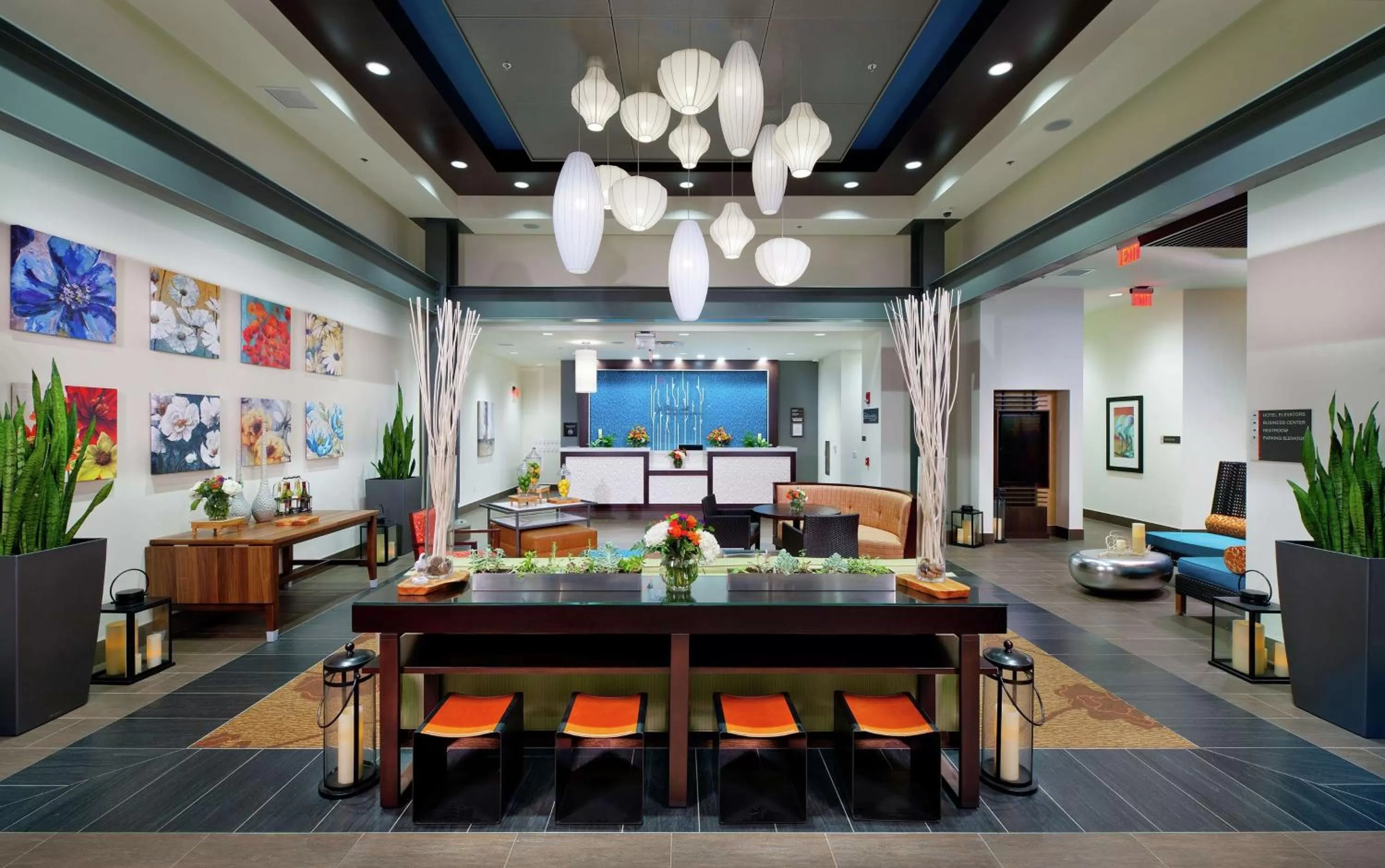 Lobby or reception in Hilton Garden Inn Pittsburgh Downtown