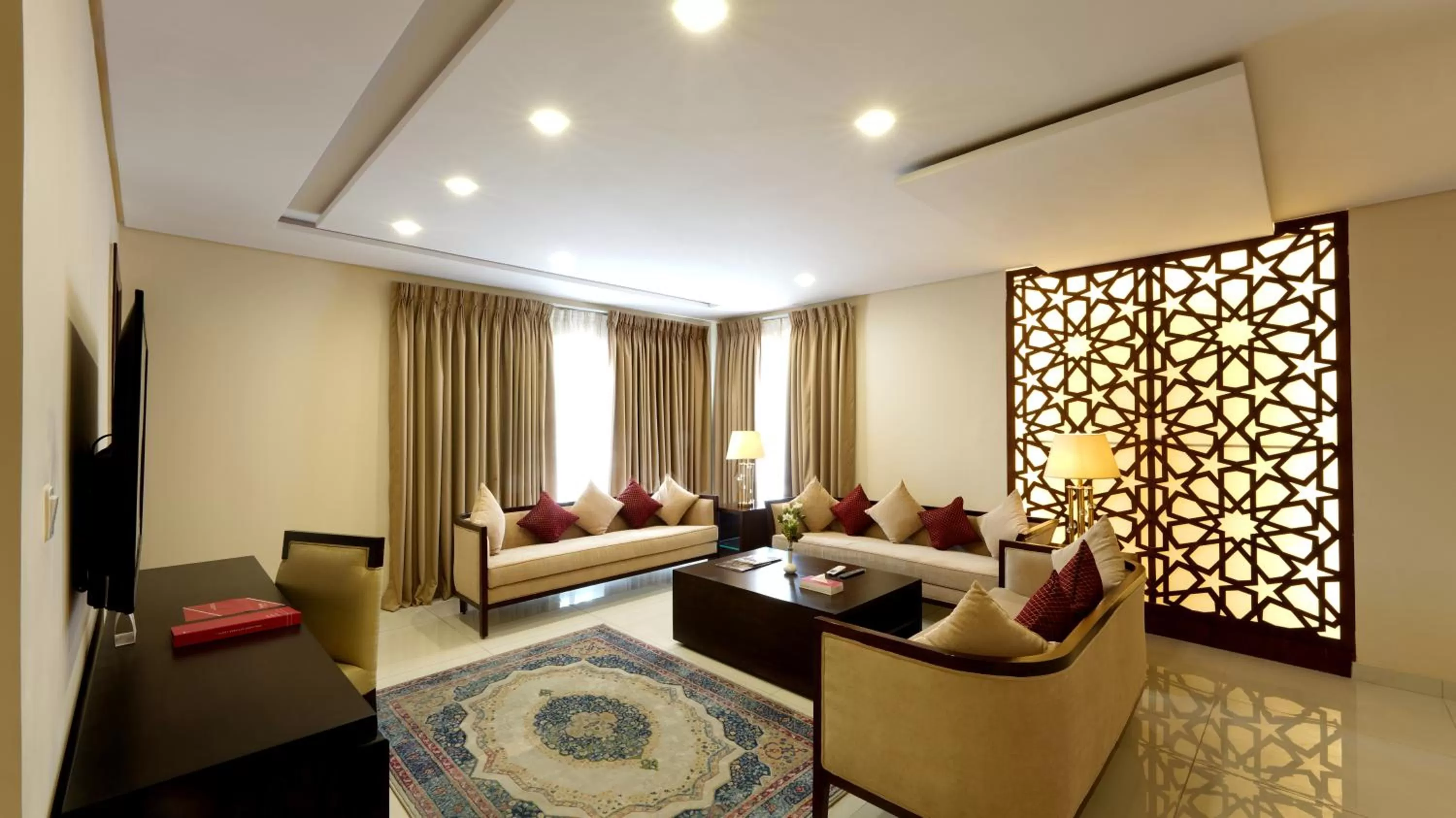 Living room, Bed in Ramada by Wyndham Lahore Gulberg II