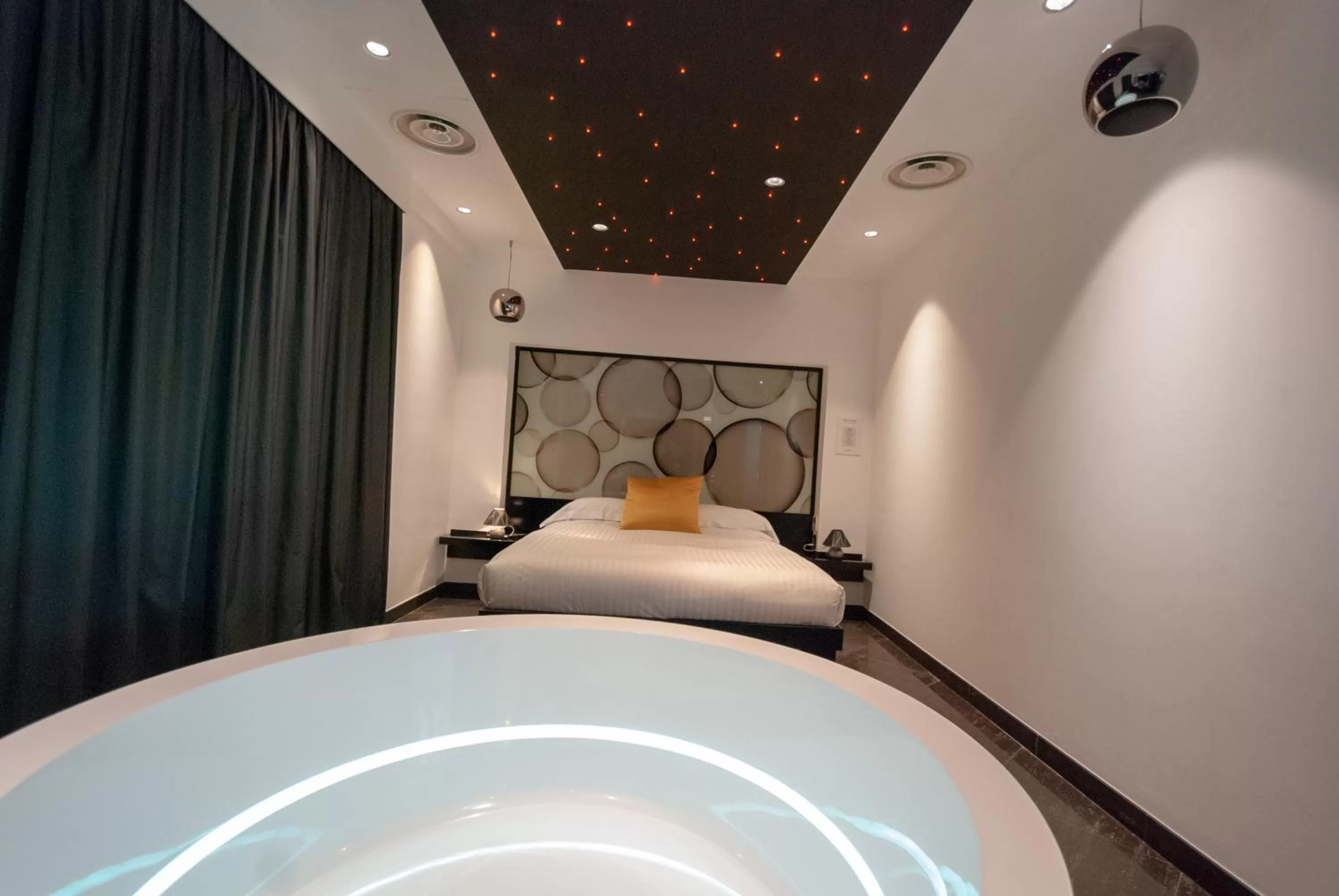 Photo of the whole room, Bed in JC Hotel