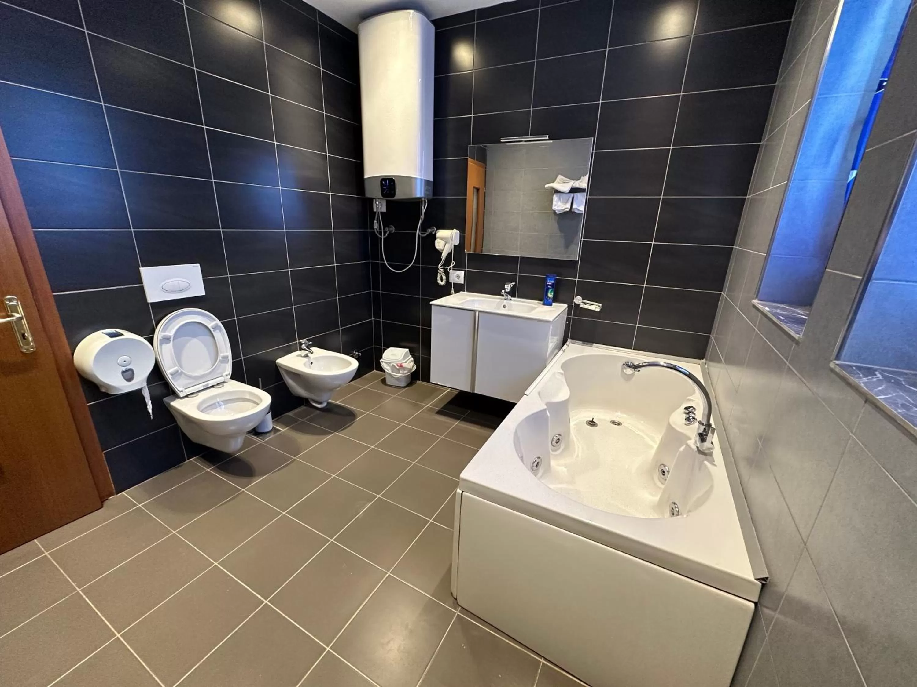 Shower in Hotel Gjallica