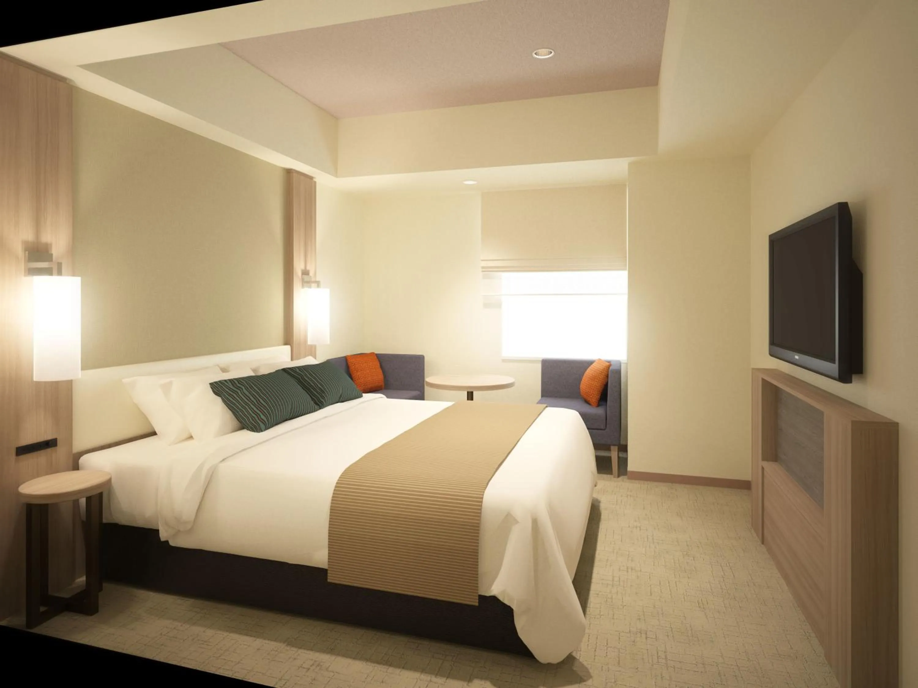 TV and multimedia, Bed in Tokyu Stay Ginza