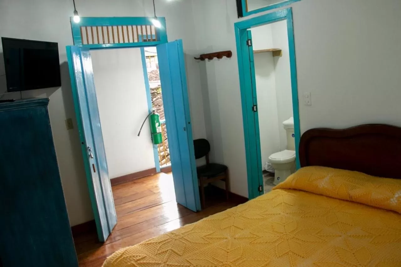 Bed in Casa Hotel El Compadre