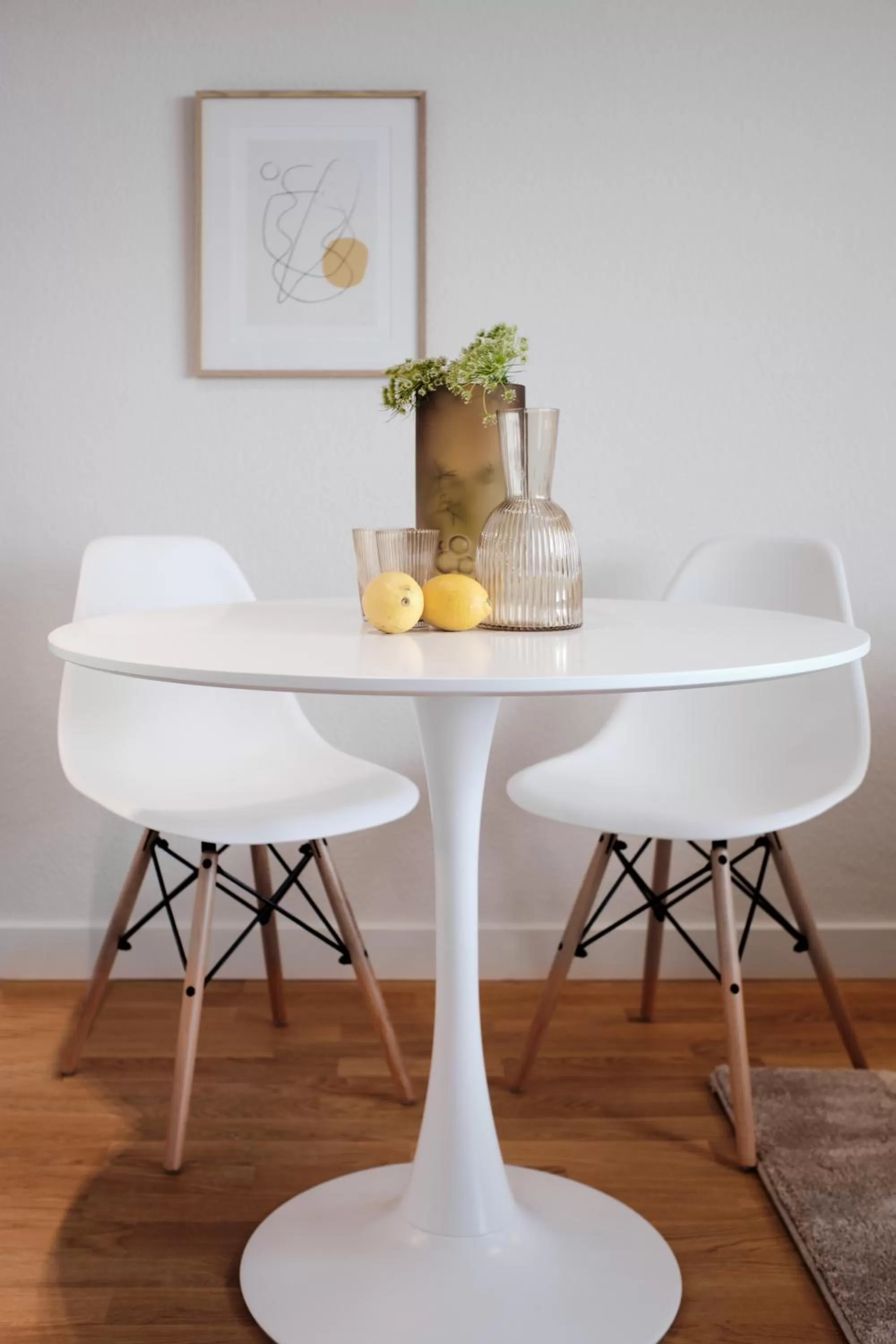 Dining area in SAXX Apartments Leipzig