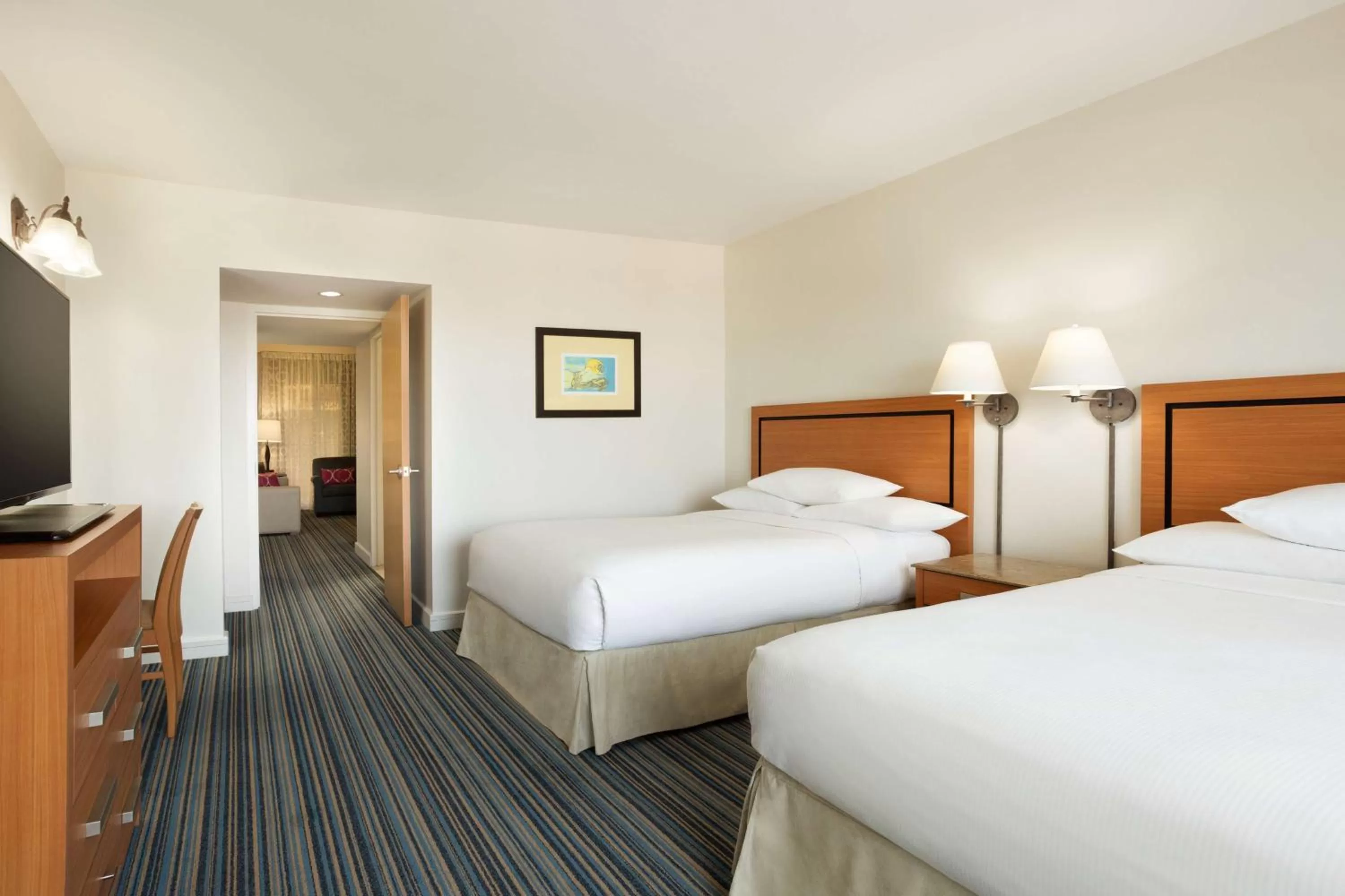 Bed in Embassy Suites by Hilton Dorado del Mar Beach Resort