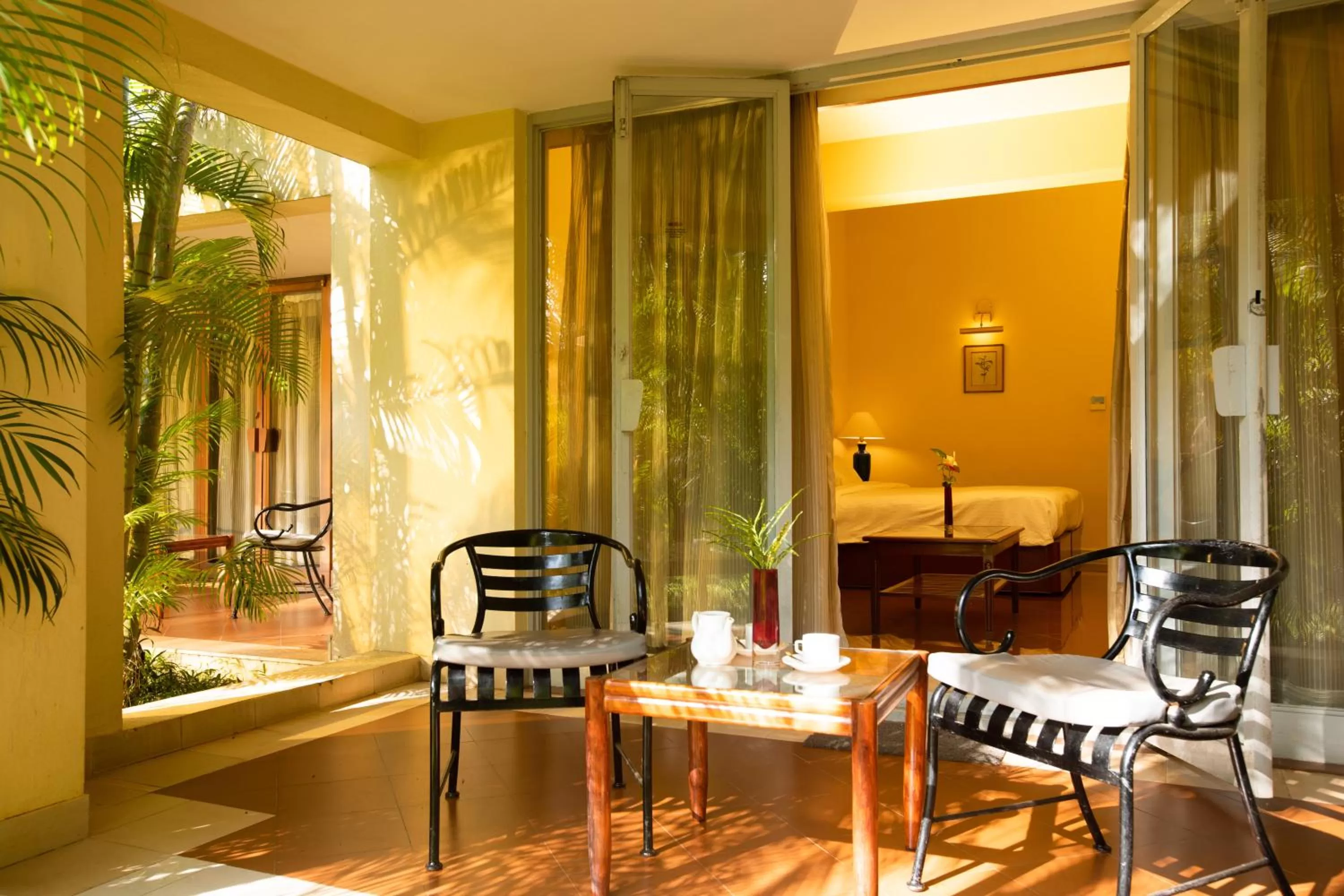 Seating area in Gateway Chikmagalur