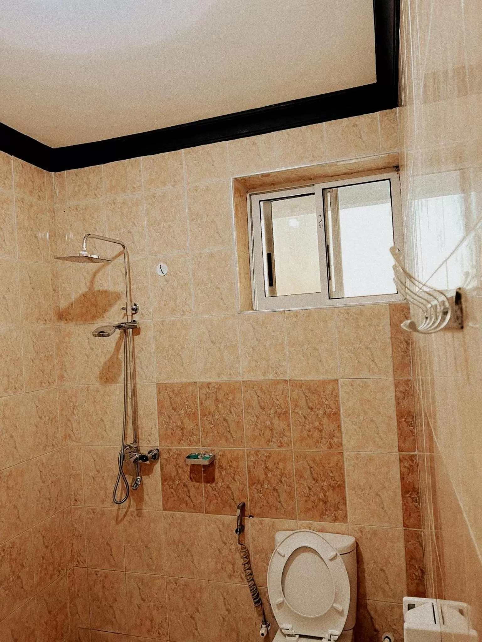 Shower in Haika Home Lodge