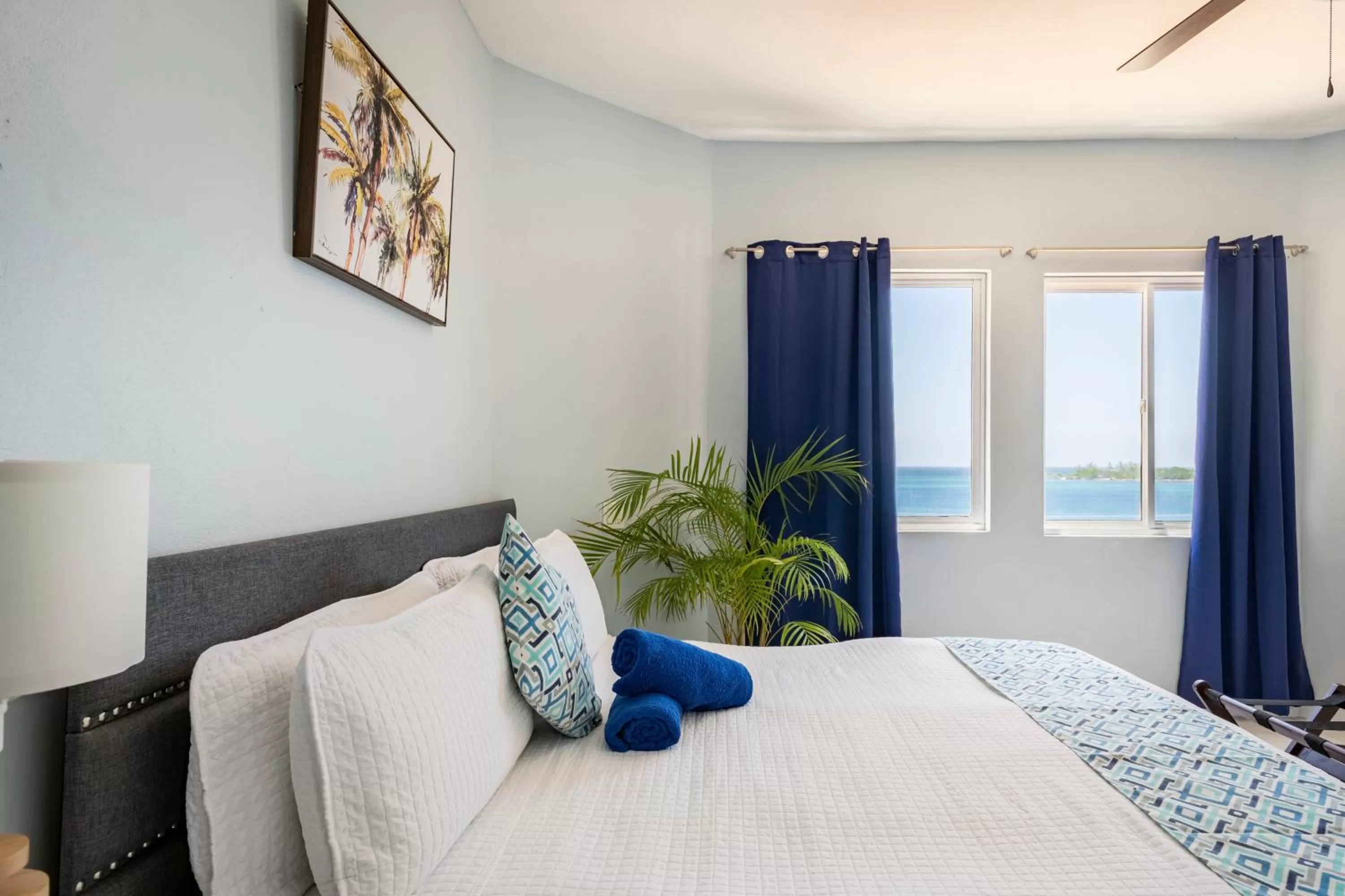 Bed in Luxe Beach Resort