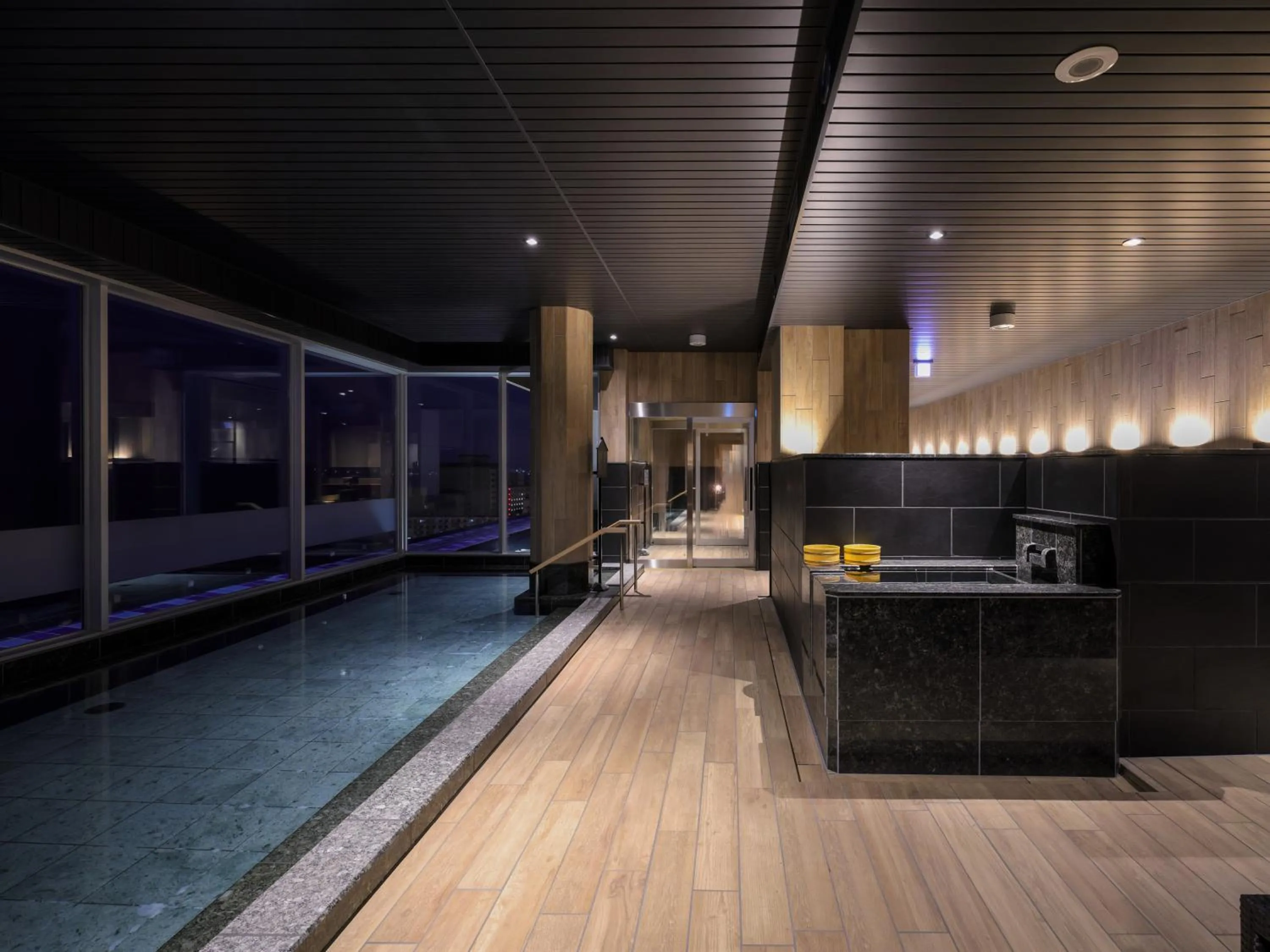 Public Bath in Hakodate Yunokawa Onsen Umi to Akari Hewitt Resort