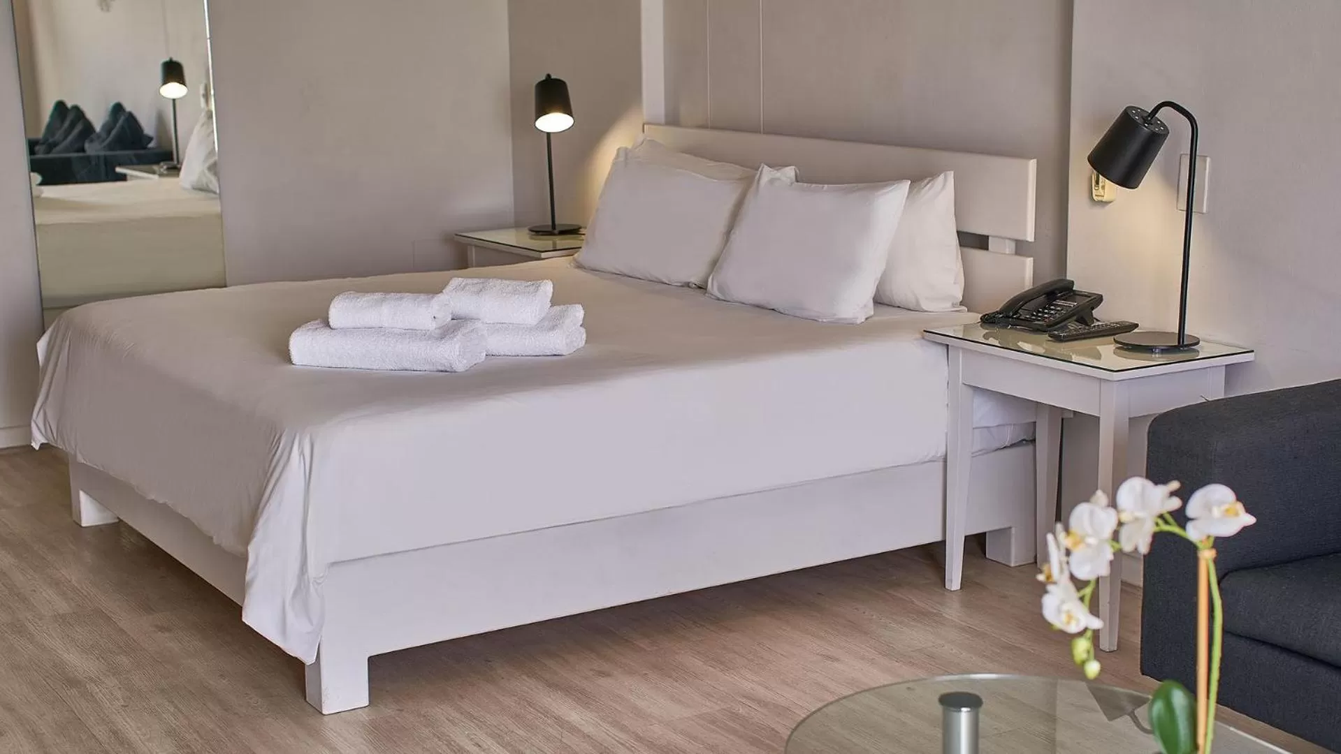 Bed in La Splendida Hotel by NEWMARK
