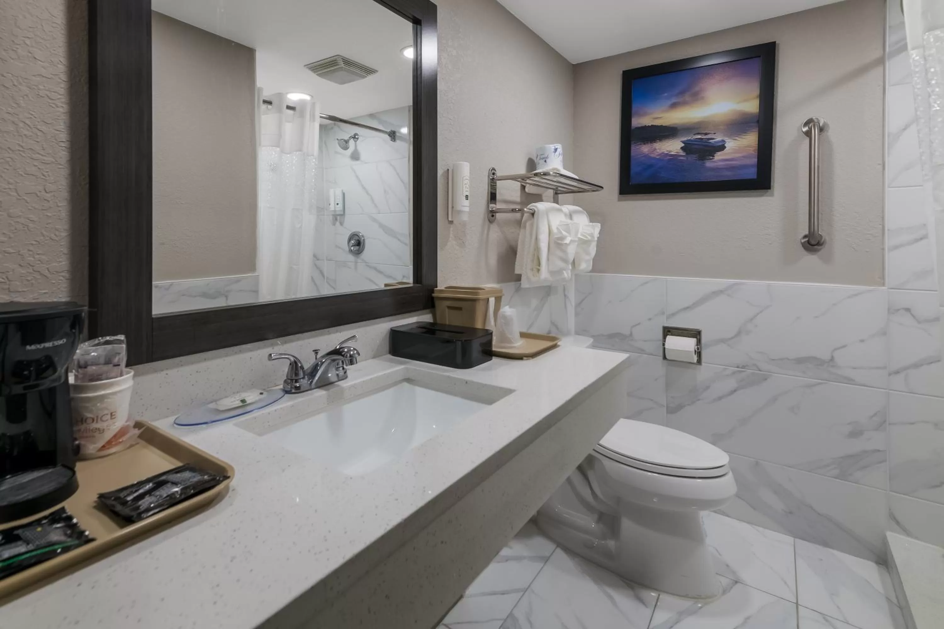Queen Room with Roll-In Shower - Disability Access/Smoking in Quality Inn & Suites