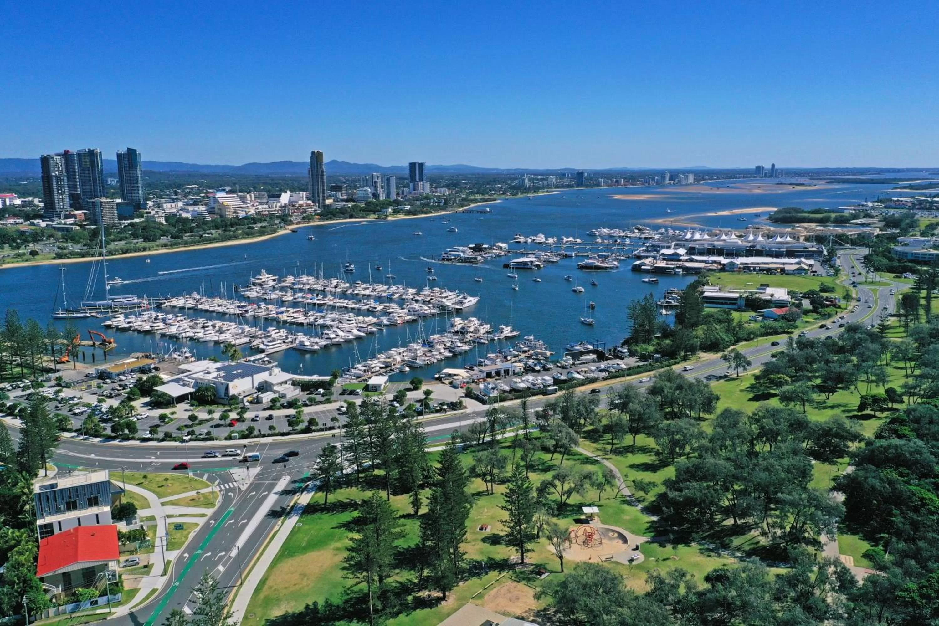 Beach in De Ville Apartments