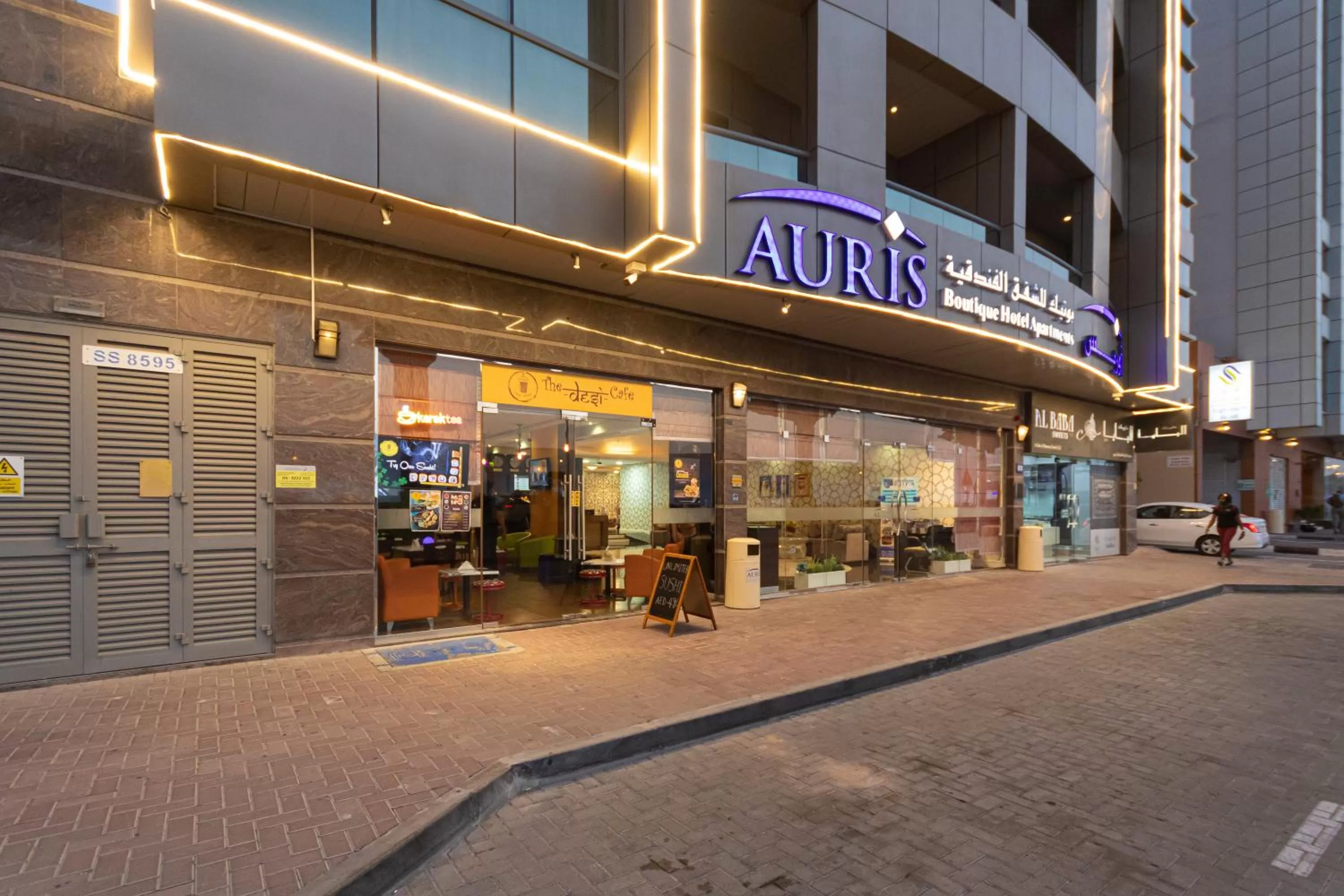 Property building in Auris Boutique Hotel Apartments, Al Barsha - At The Mall