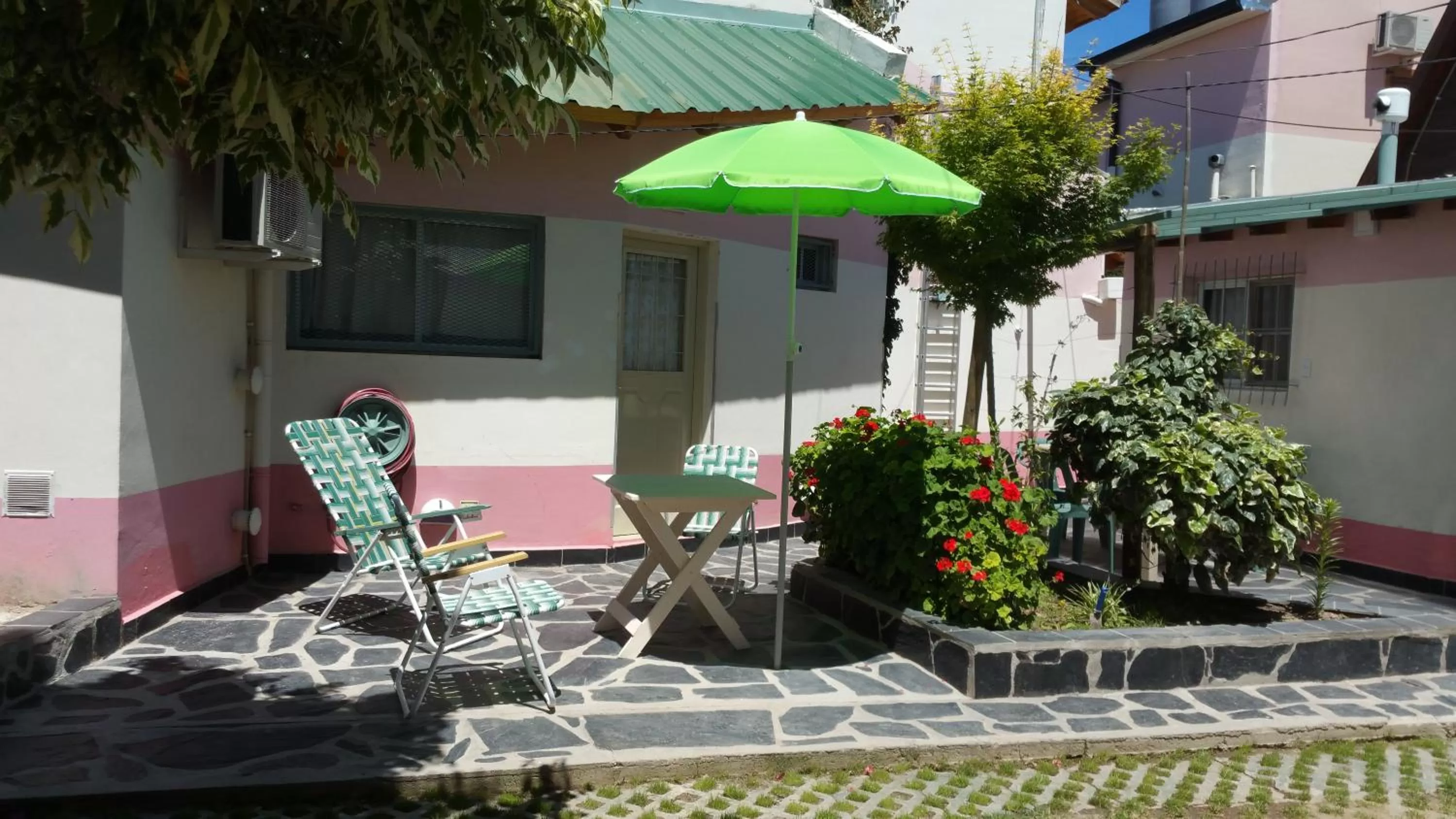 Garden view in Complejo Solar Apart