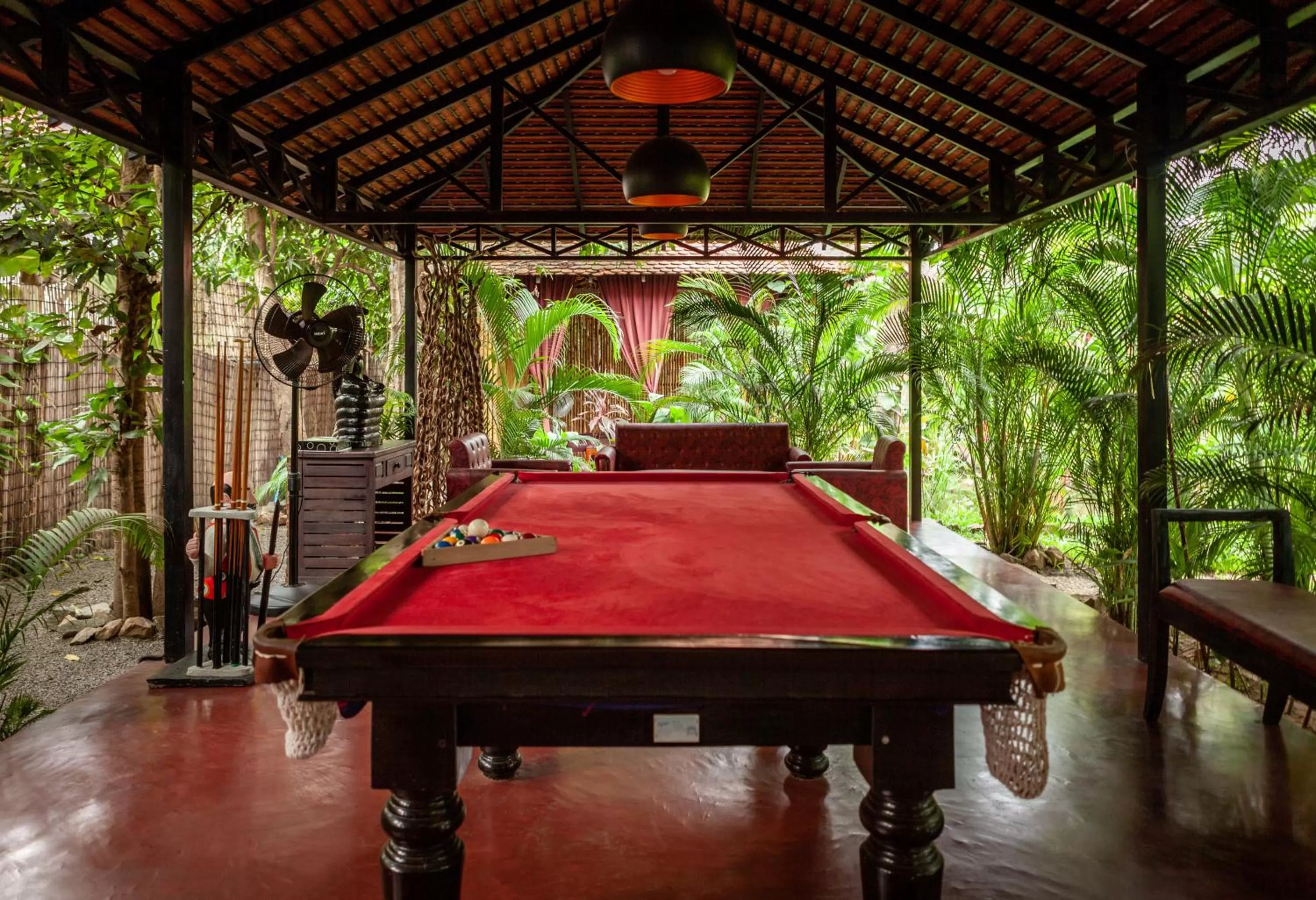 Billiard in Authentic Khmer Village Resort