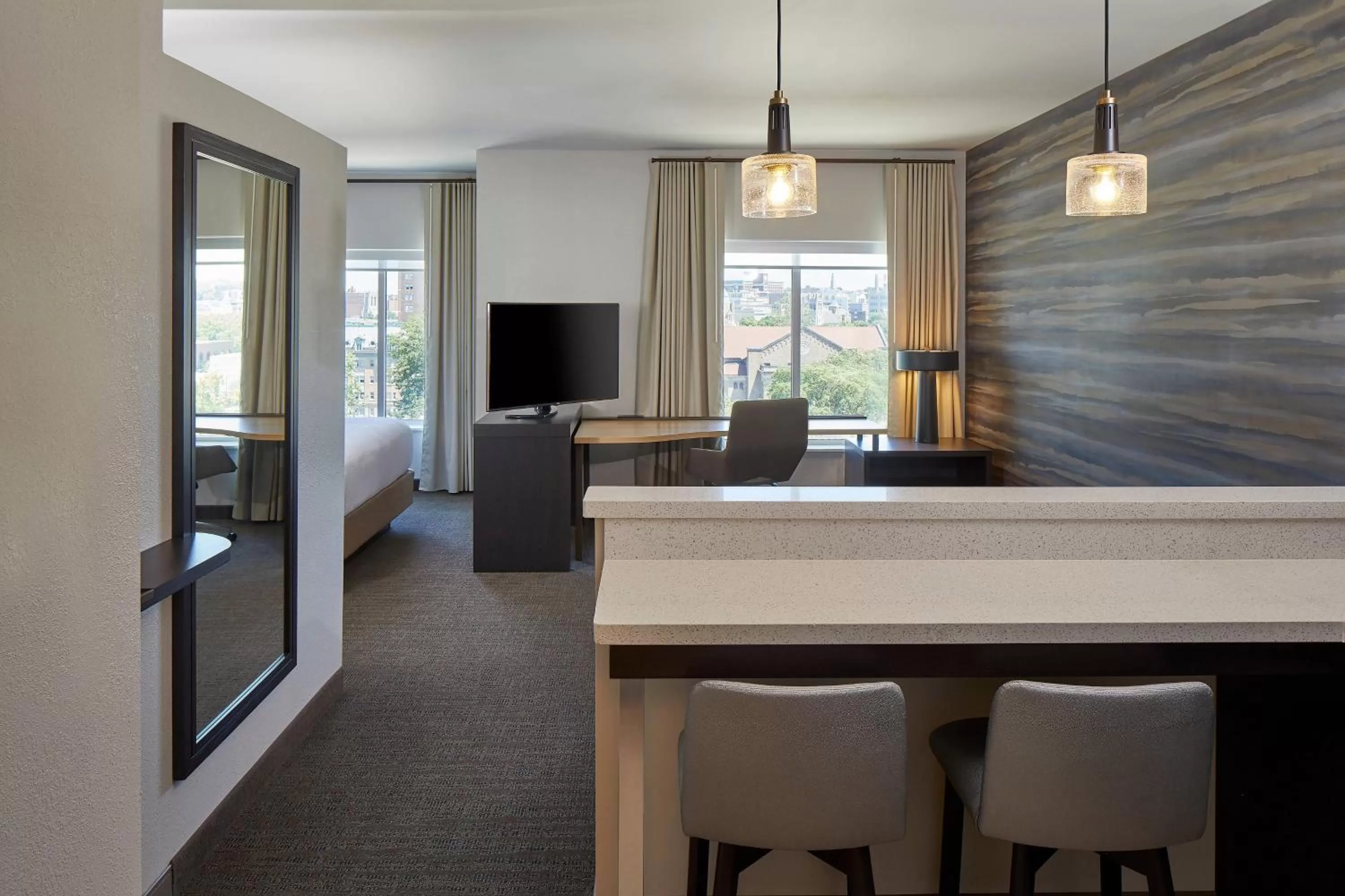 Living room in Residence Inn by Marriott Cleveland University Circle/Medical Center