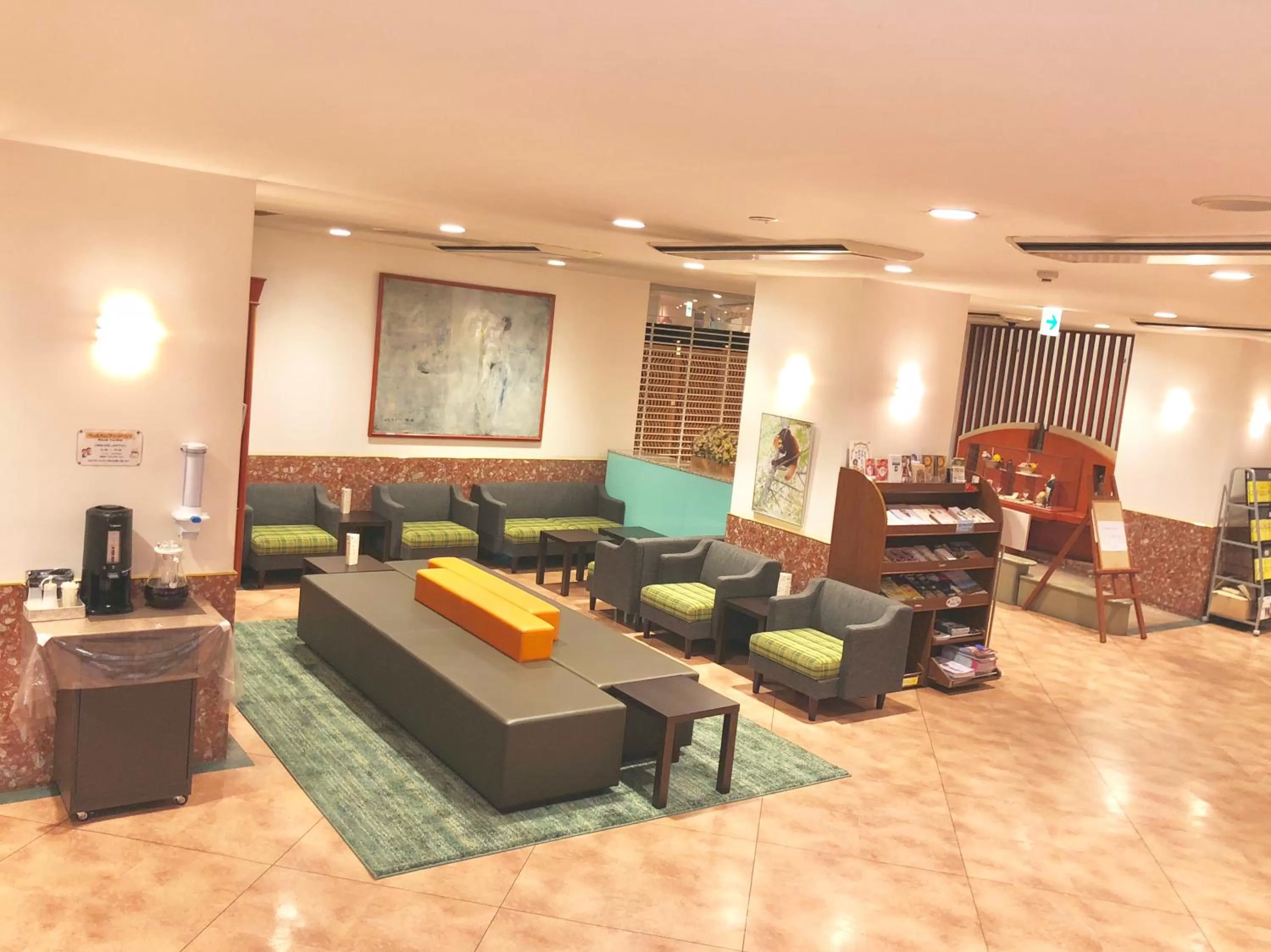 Lobby or reception in Smile Hotel Asahikawa