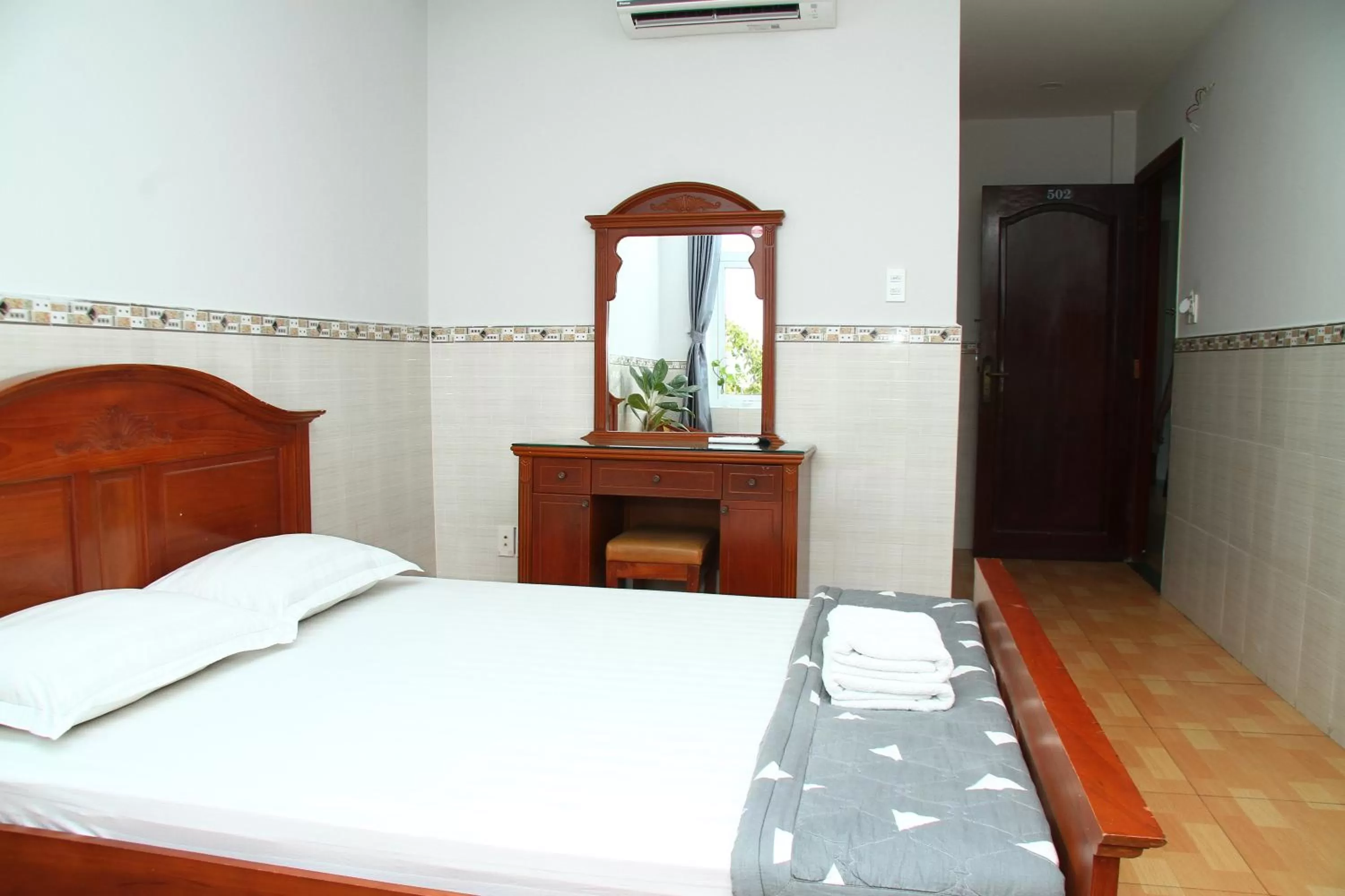 Bed in HOTEL NGUYEN ANH