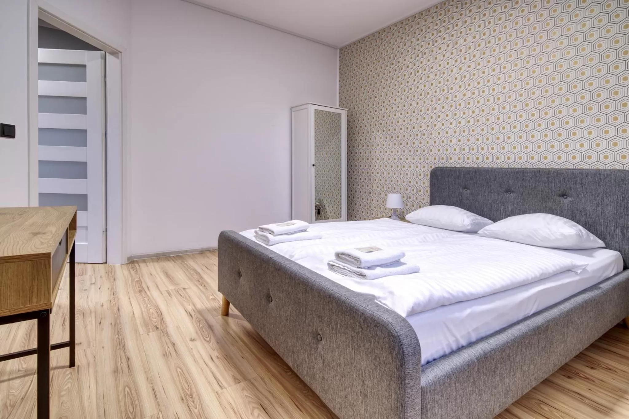 Bedroom, Bed in Noclegi Stop and Sleep Zgorzelec