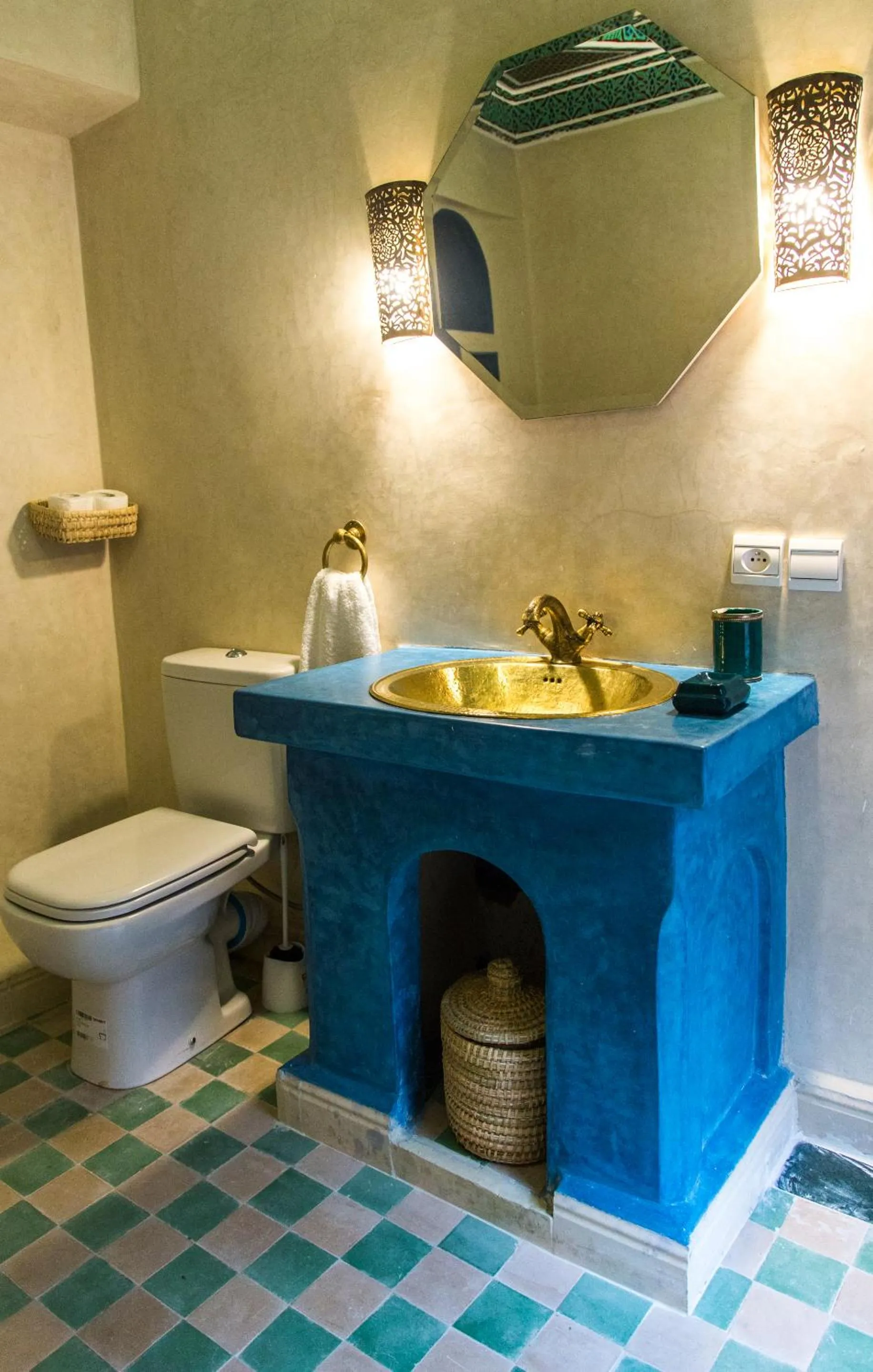 Bathroom in Riad Hidden
