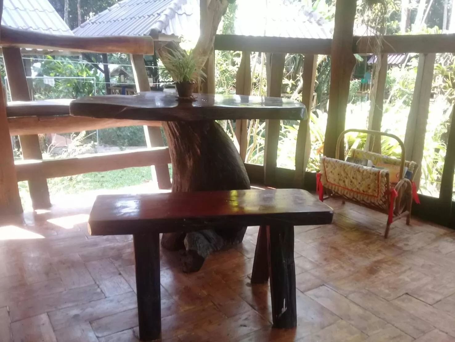 Living room in Koh Kood Little Hut