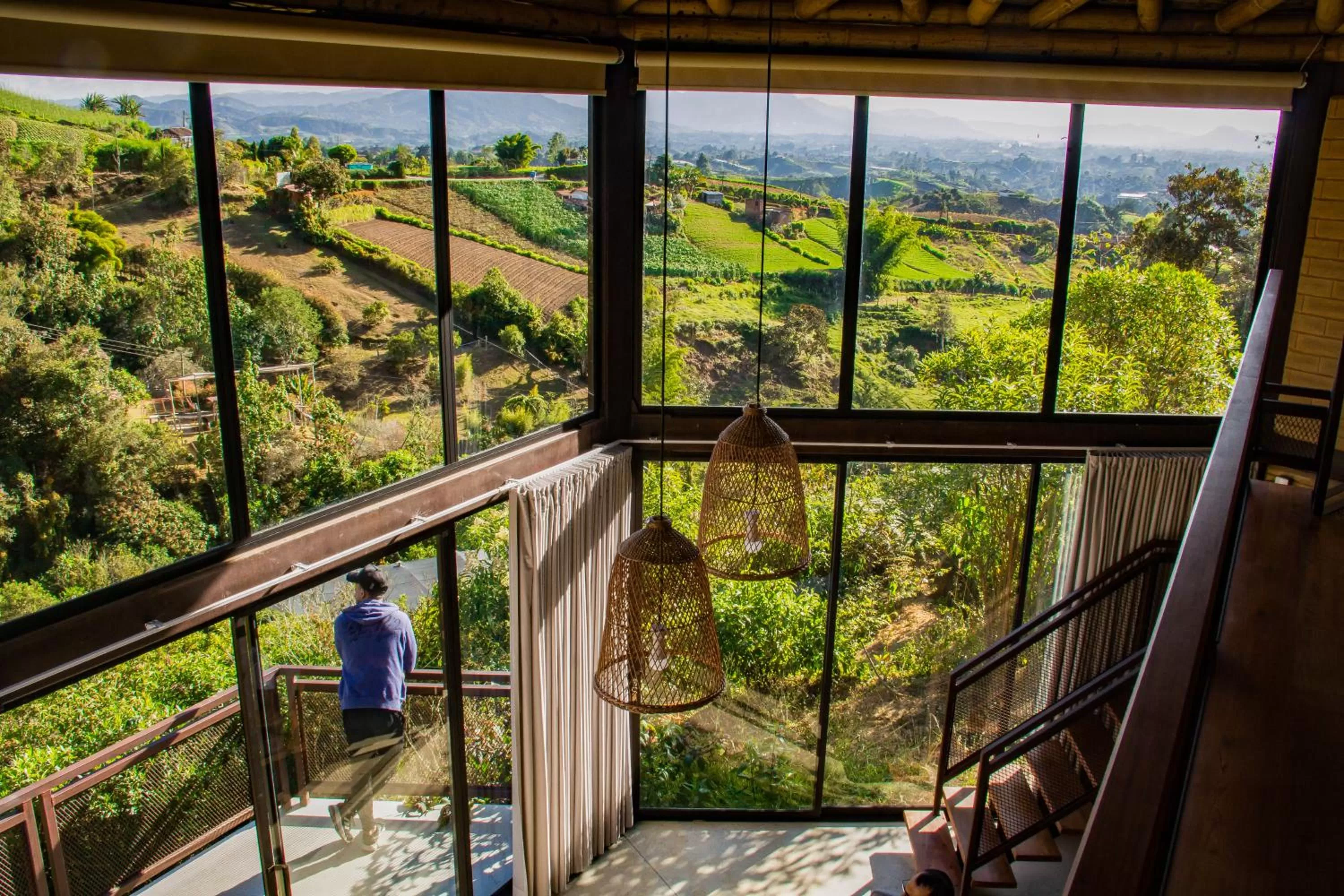 Mountain view in Cannúa Lodge Hotel