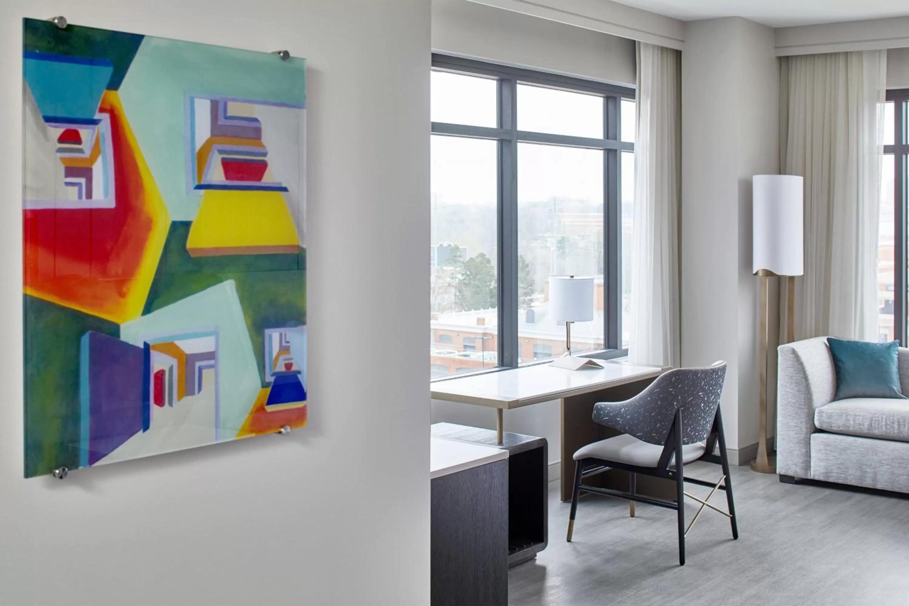 Photo of the whole room in UNC Charlotte Marriott Hotel & Conference Center