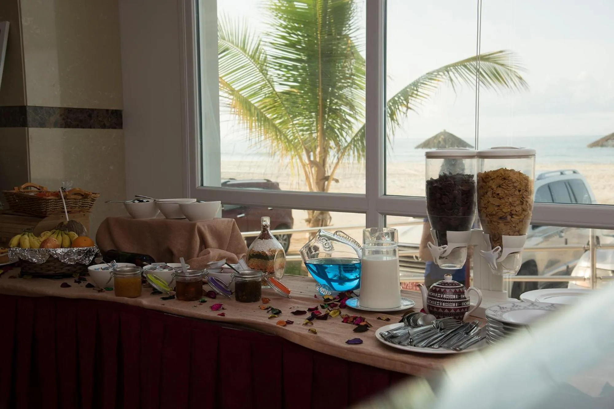 Continental breakfast in Beach Resort Salalah