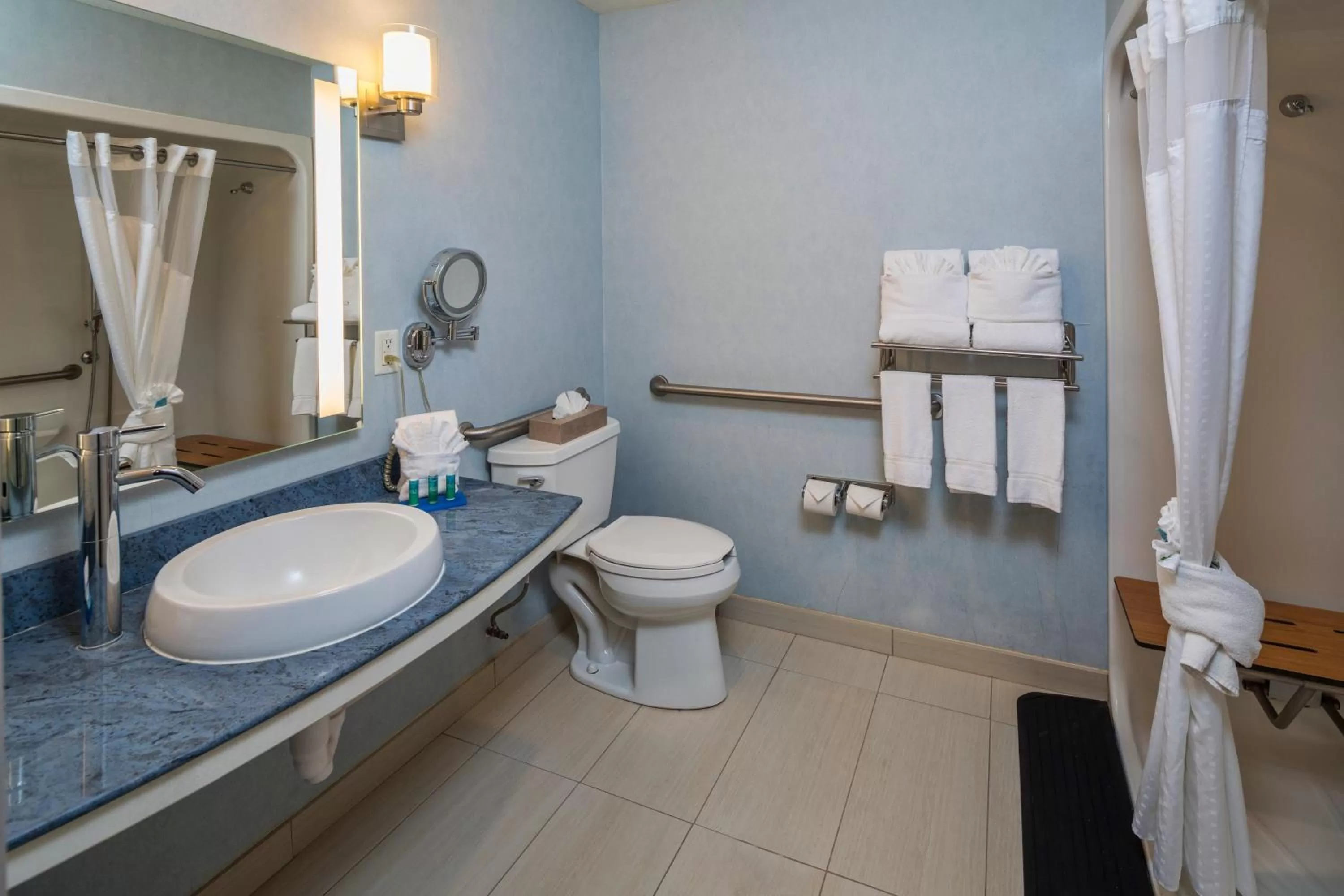 Bathroom in Holiday Inn Express Hotel & Suites Modesto-Salida by IHG