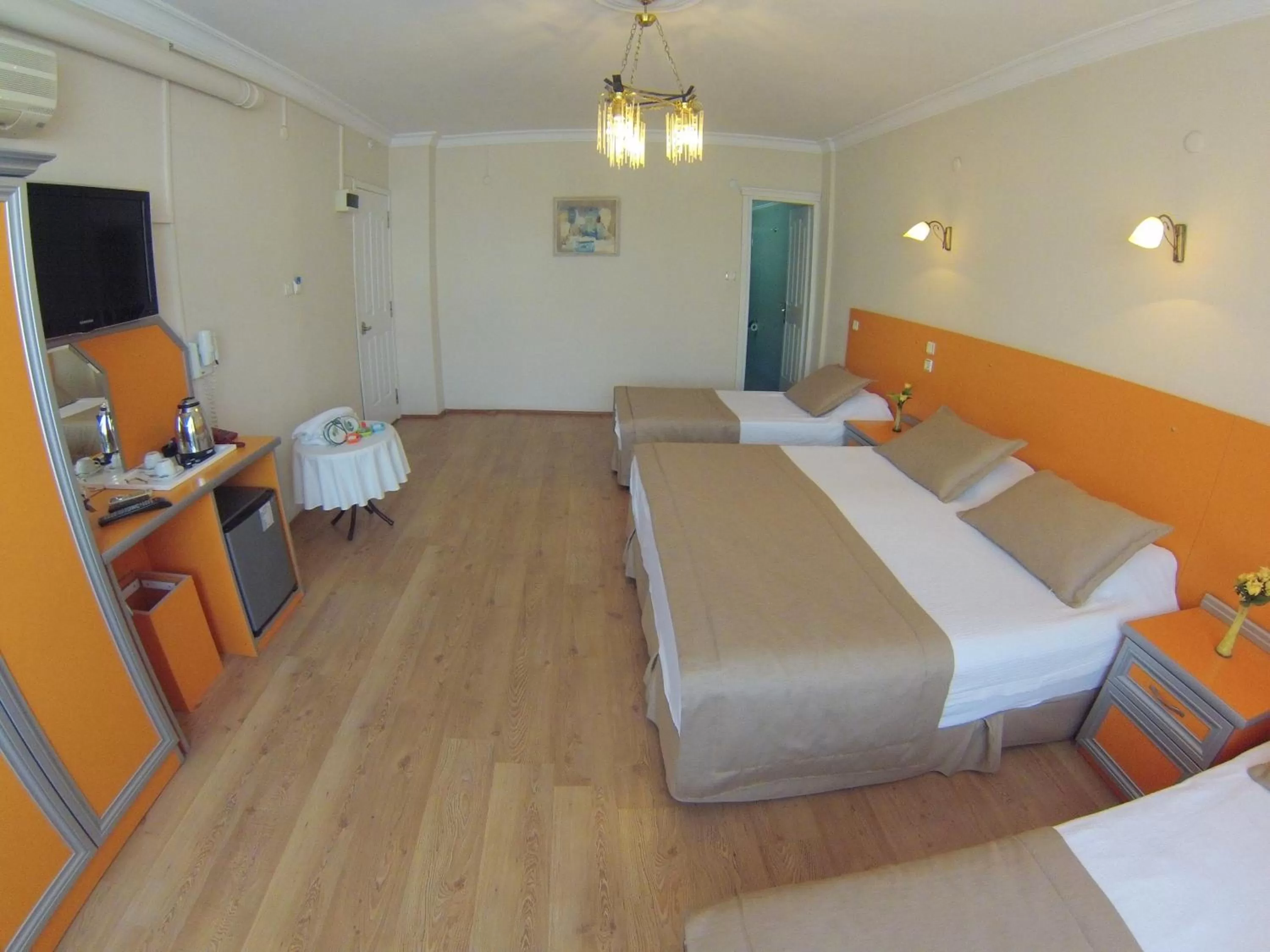 Photo of the whole room, Bed in Ayvazali Hotel