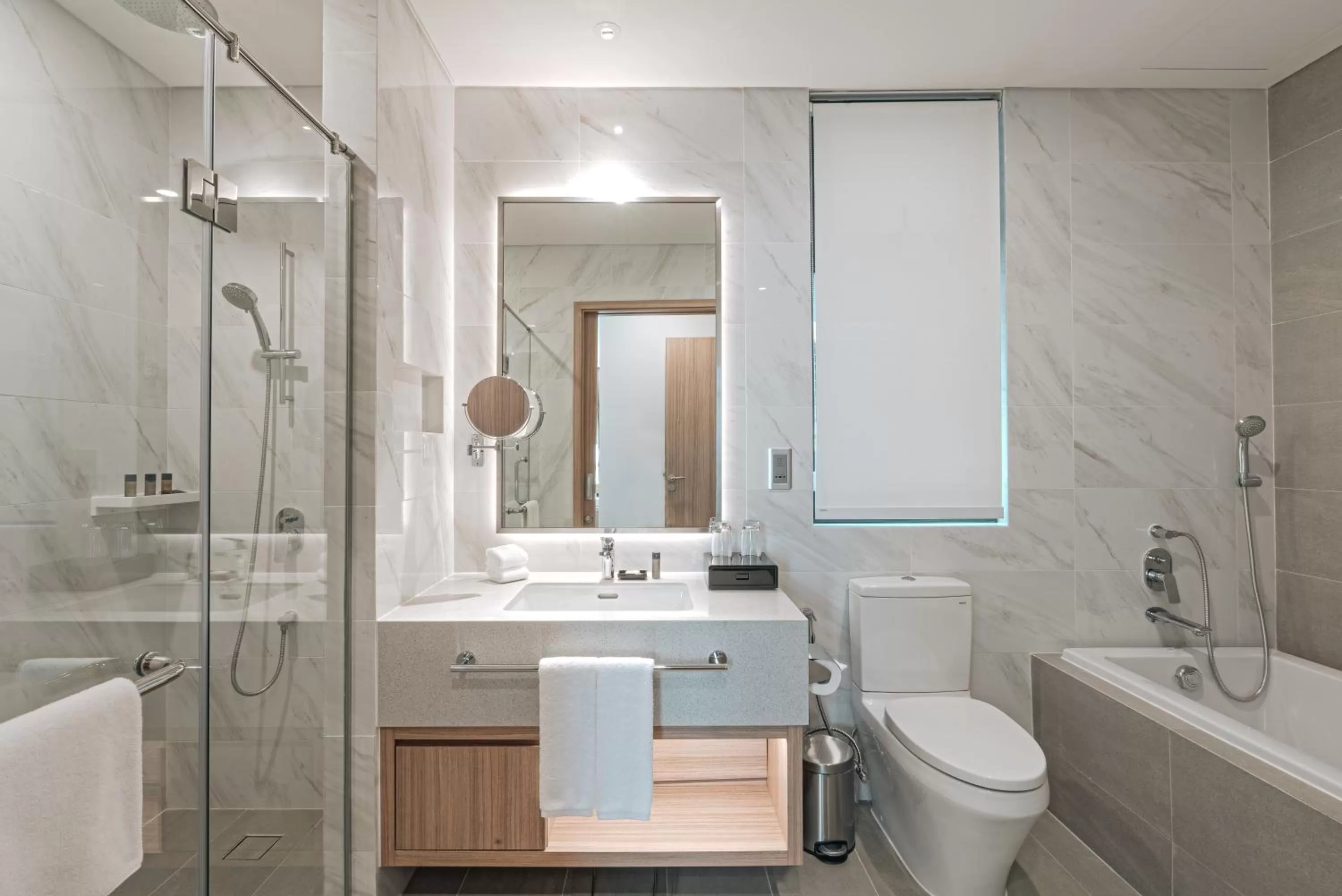 Bathroom in Oakwood Residence Saigon