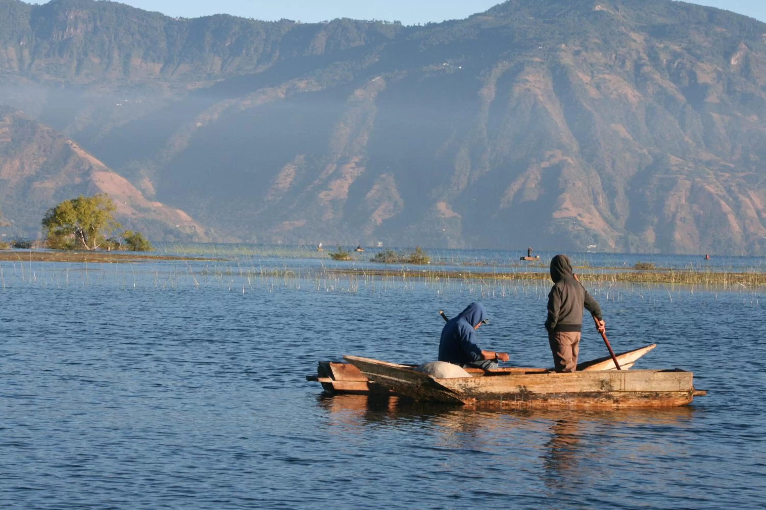 People in Anzan Atitlan