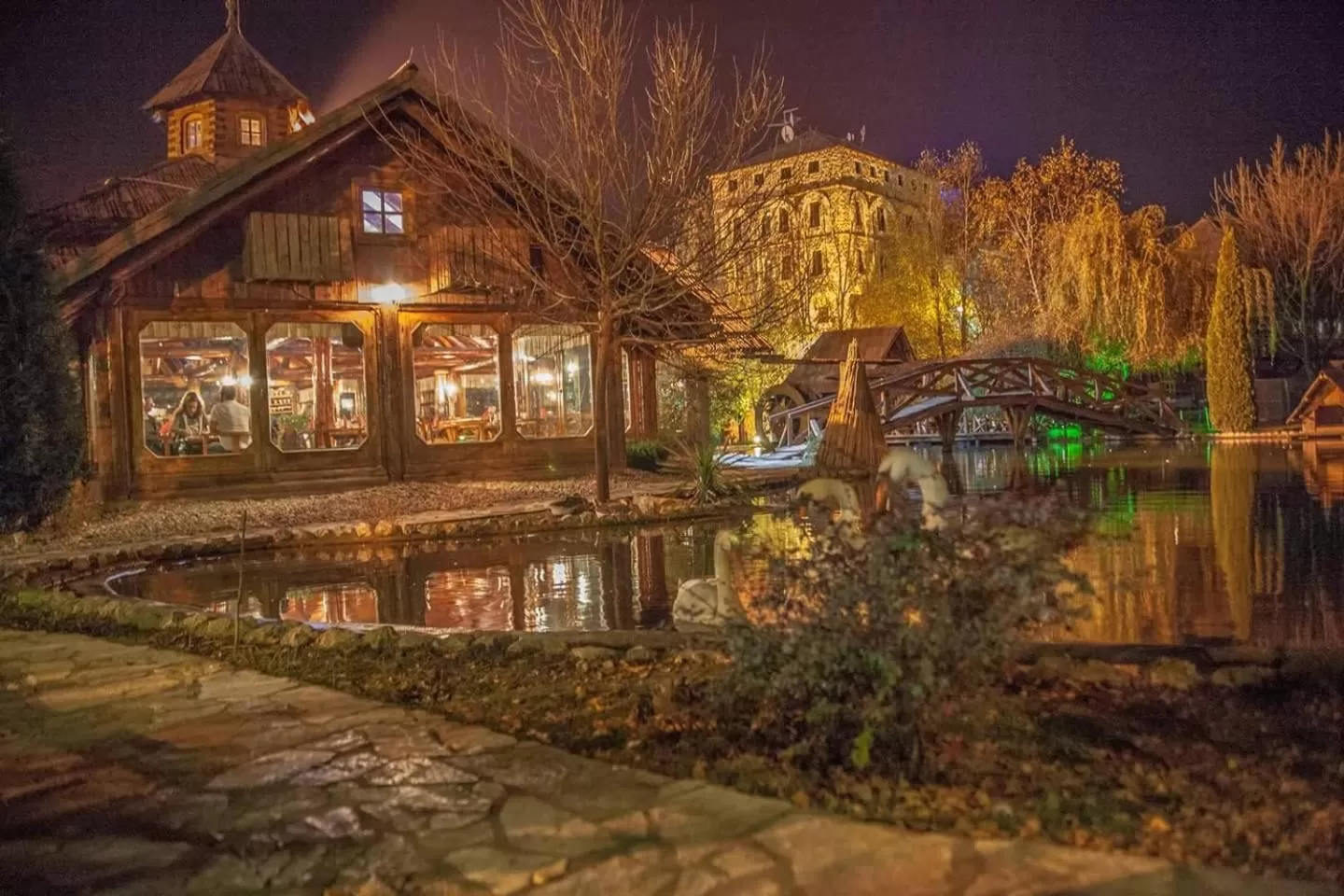 Restaurant/places to eat, Property Building in Ethno Village Stanisici
