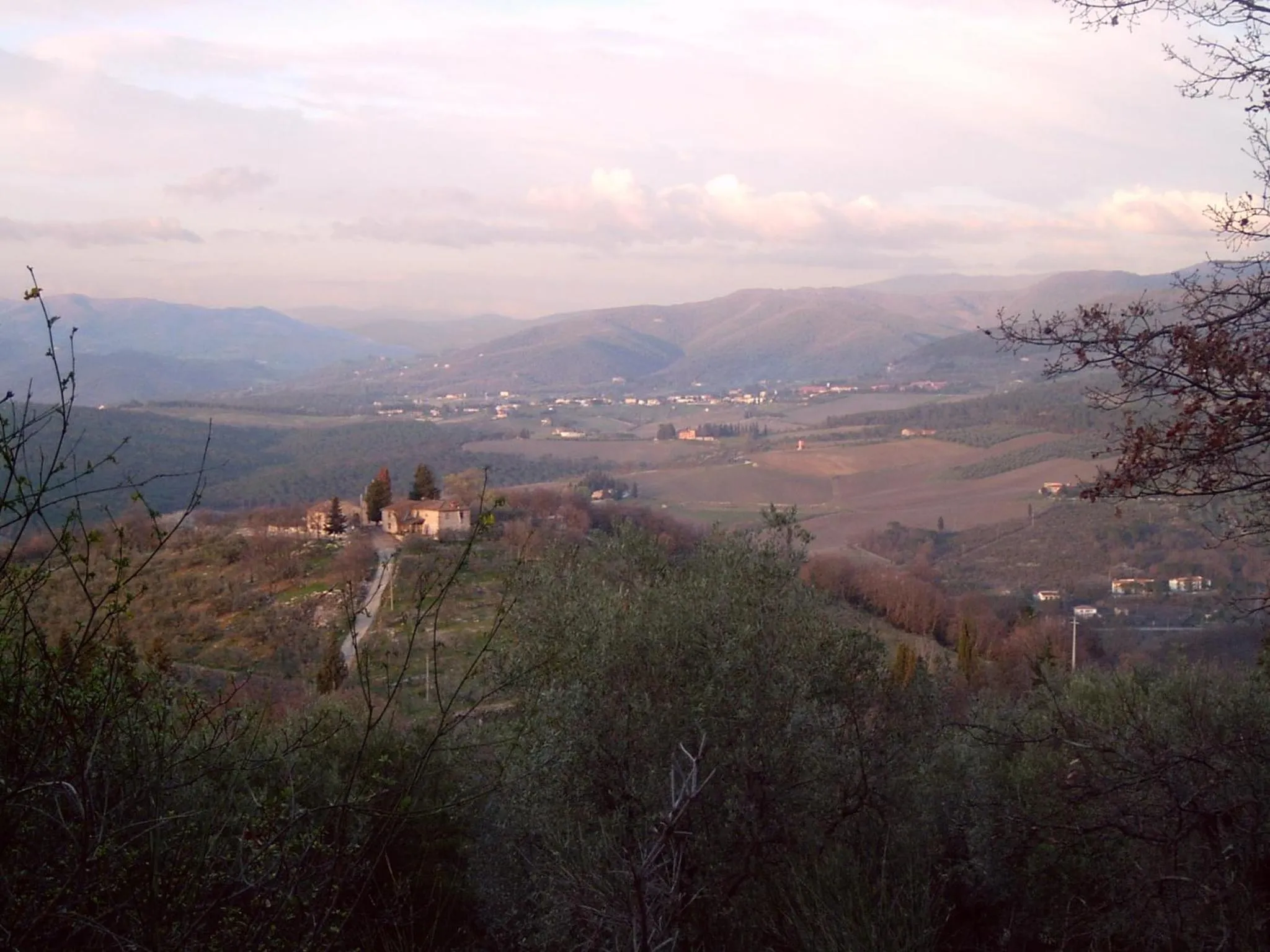 Natural landscape in Residence Casprini da Omero