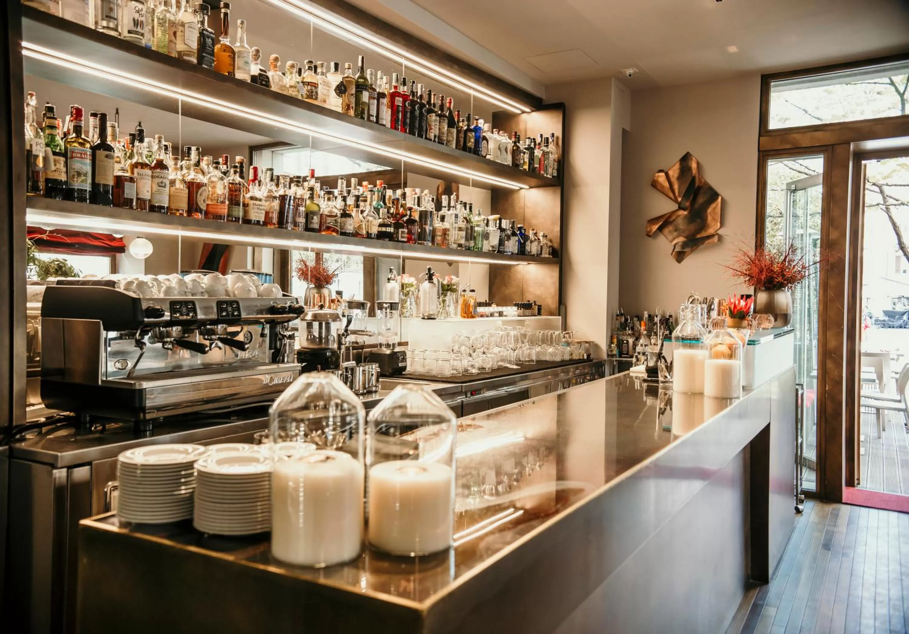 Lounge or bar in Posta Design Hotel