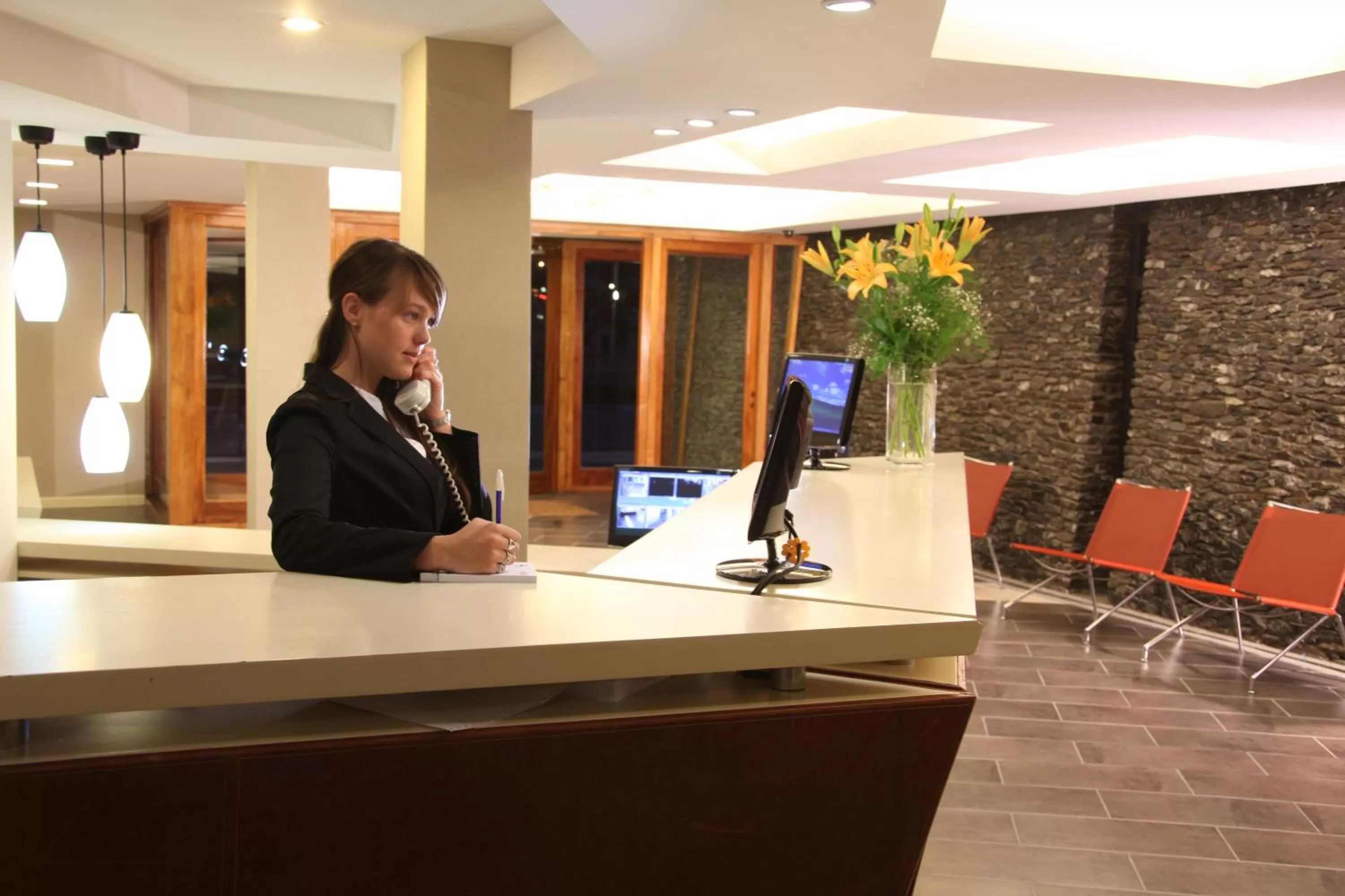 Lobby or reception in Hotel Las Lengas