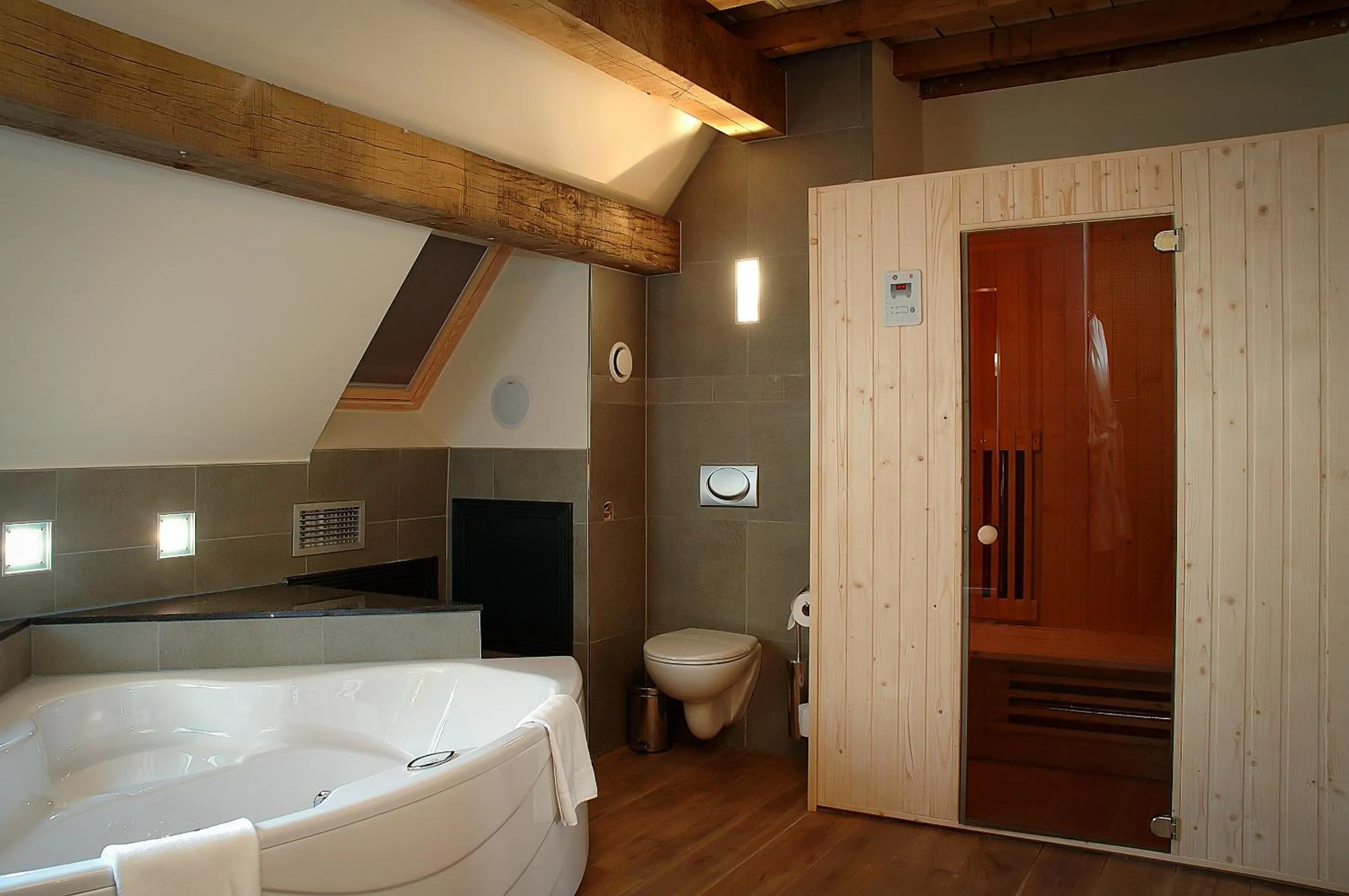 Sauna in Hotel Van Eyck